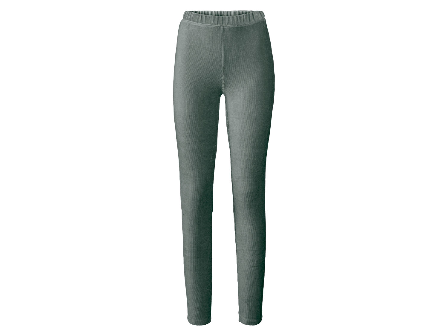 esmara Dames corduroy legging (S (36-38), Groen)