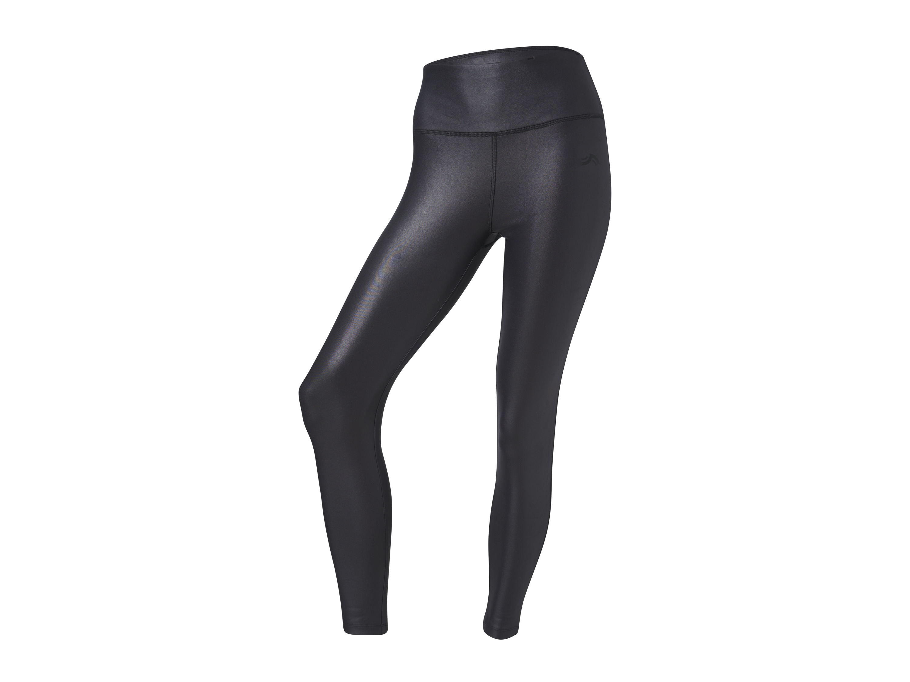 CRIVIT Dames sportlegging (XS (32/34), zwart/glanzend)