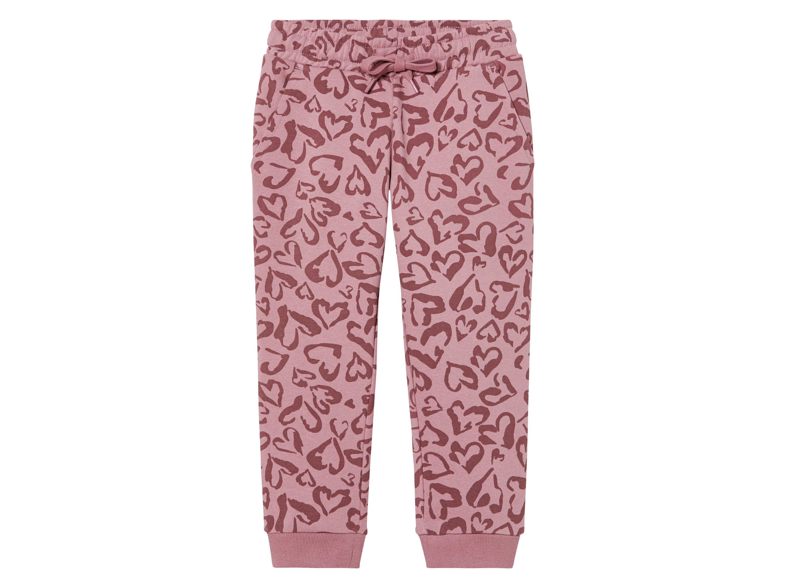 lupilu Meisjes joggingbroek (Patroon/Roze, 122/128)