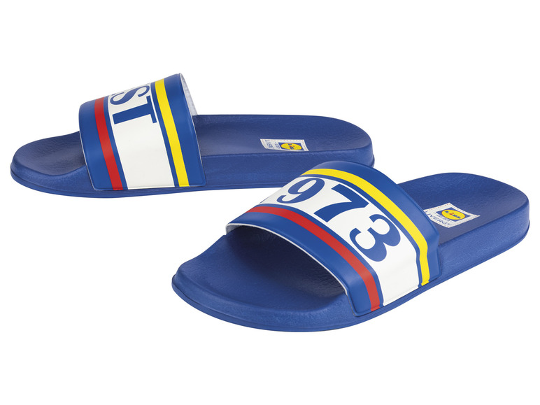 Lidl heren slipper met brede band voor betere houvast