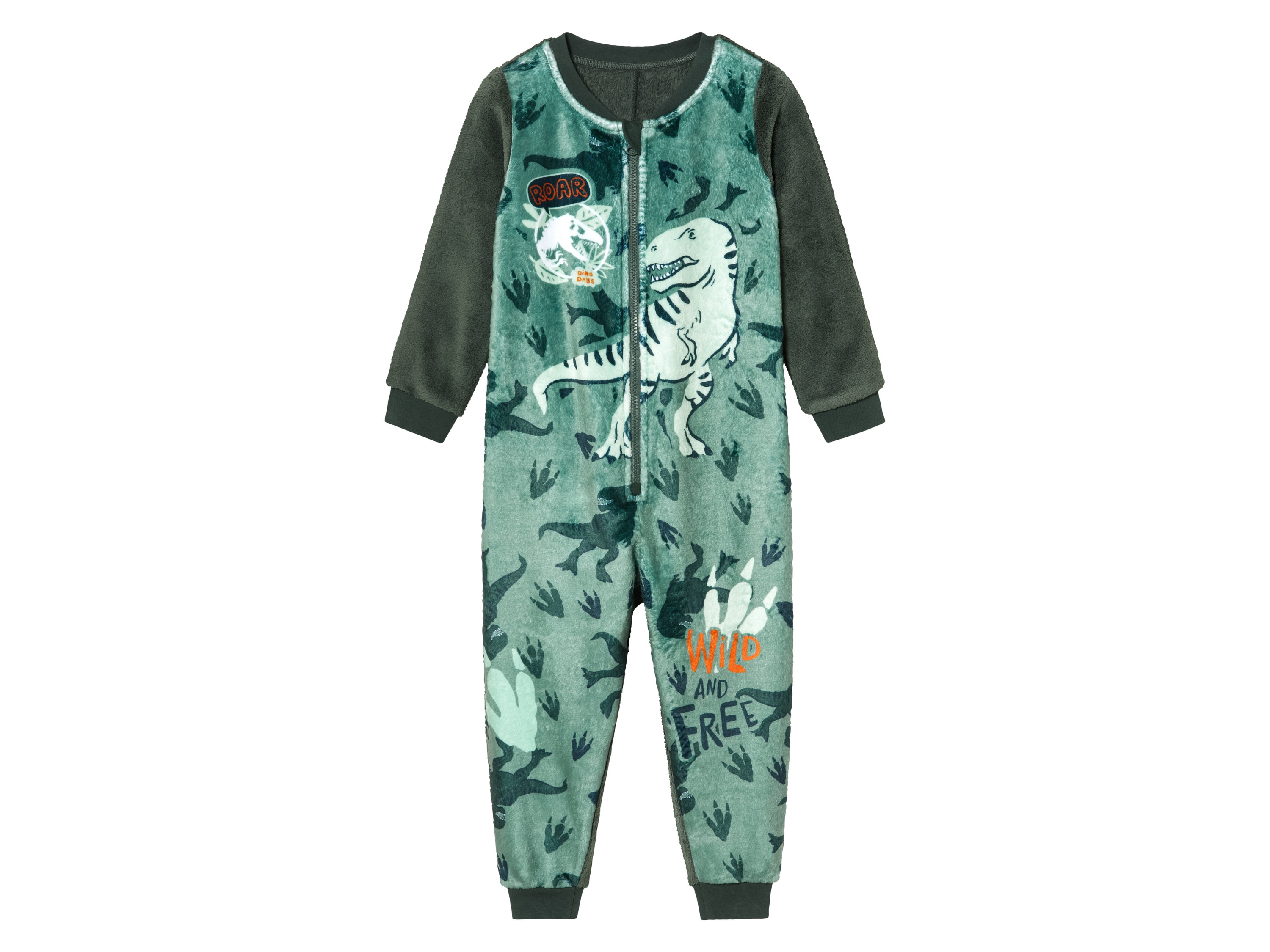 Fleece kinder onesie (Jurassic Park, 122/128)