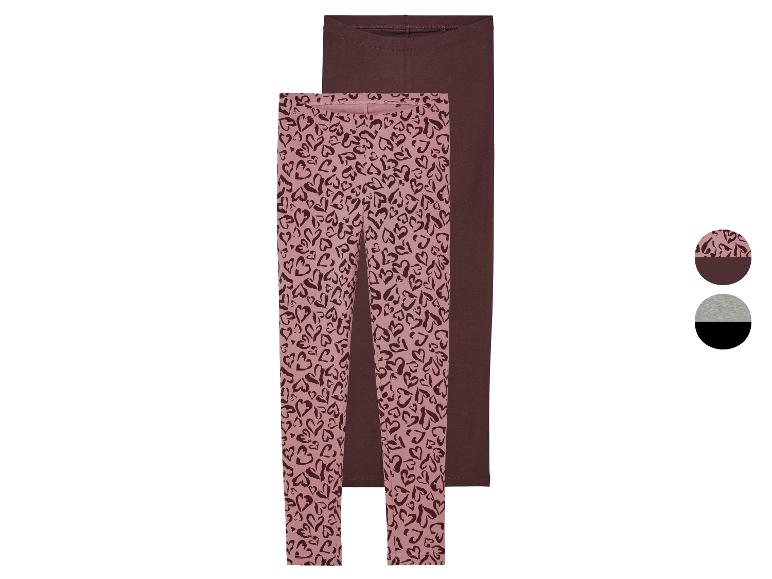 Ga naar volledige schermweergave: pepperts!® 2 paar kinder leggings - afbeelding 1