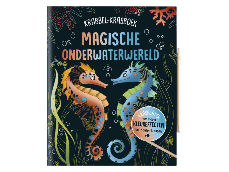 Kinder krasboek (Magische onderwaterwereld)