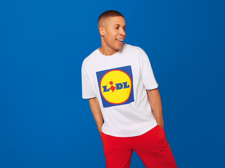 Ga naar volledige schermweergave: LIVERGY® Oversized t-shirt met Lidl-logo - afbeelding 2