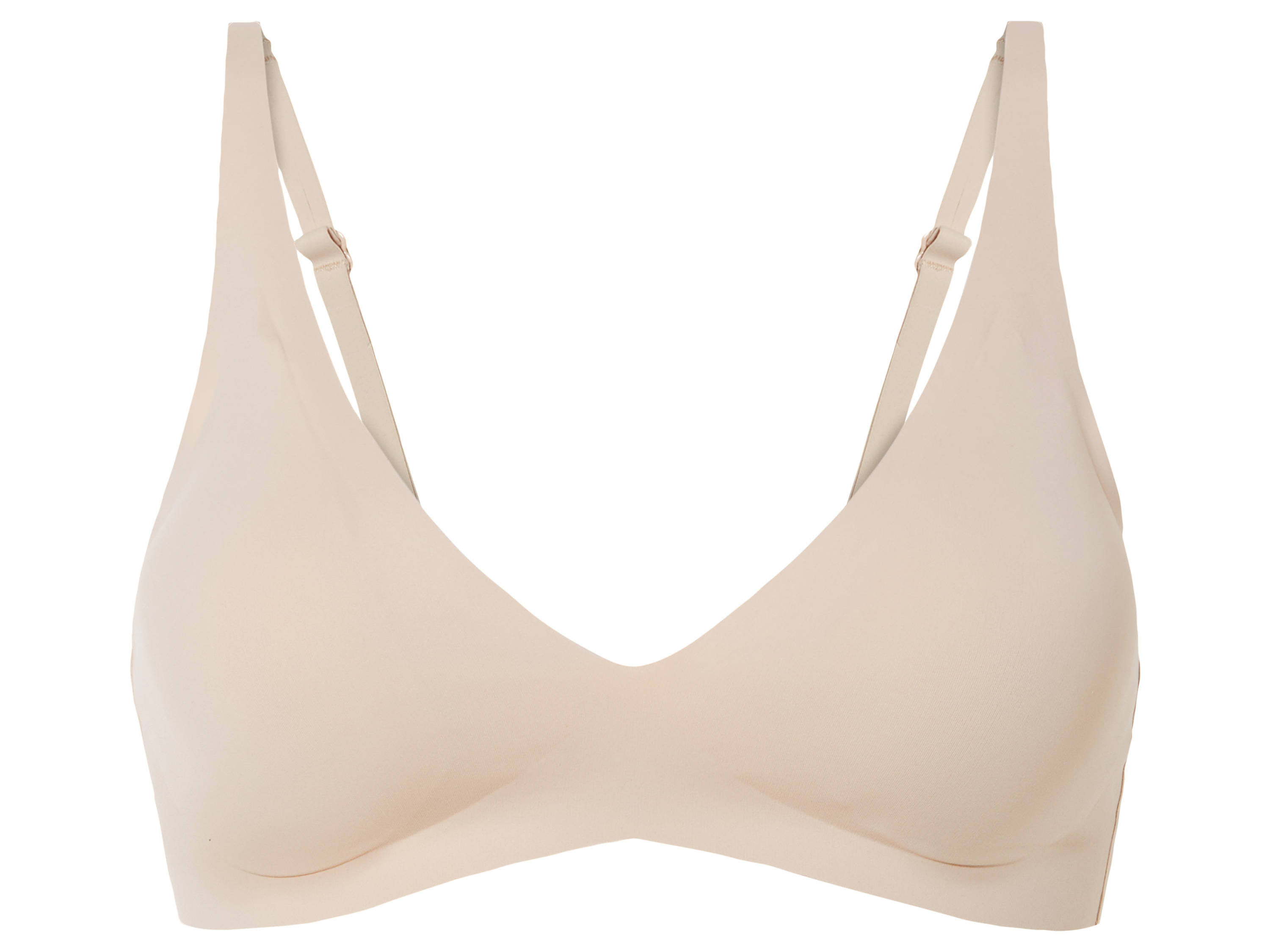 esmara Dames lasercut-bh (L (44/46), Crème)