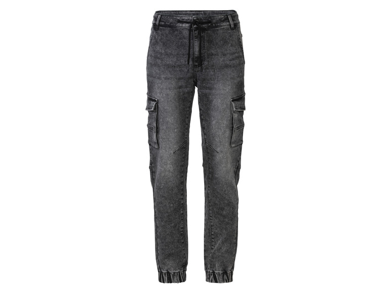 Ga naar volledige schermweergave: LIVERGY® Heren denim joggers - afbeelding 5