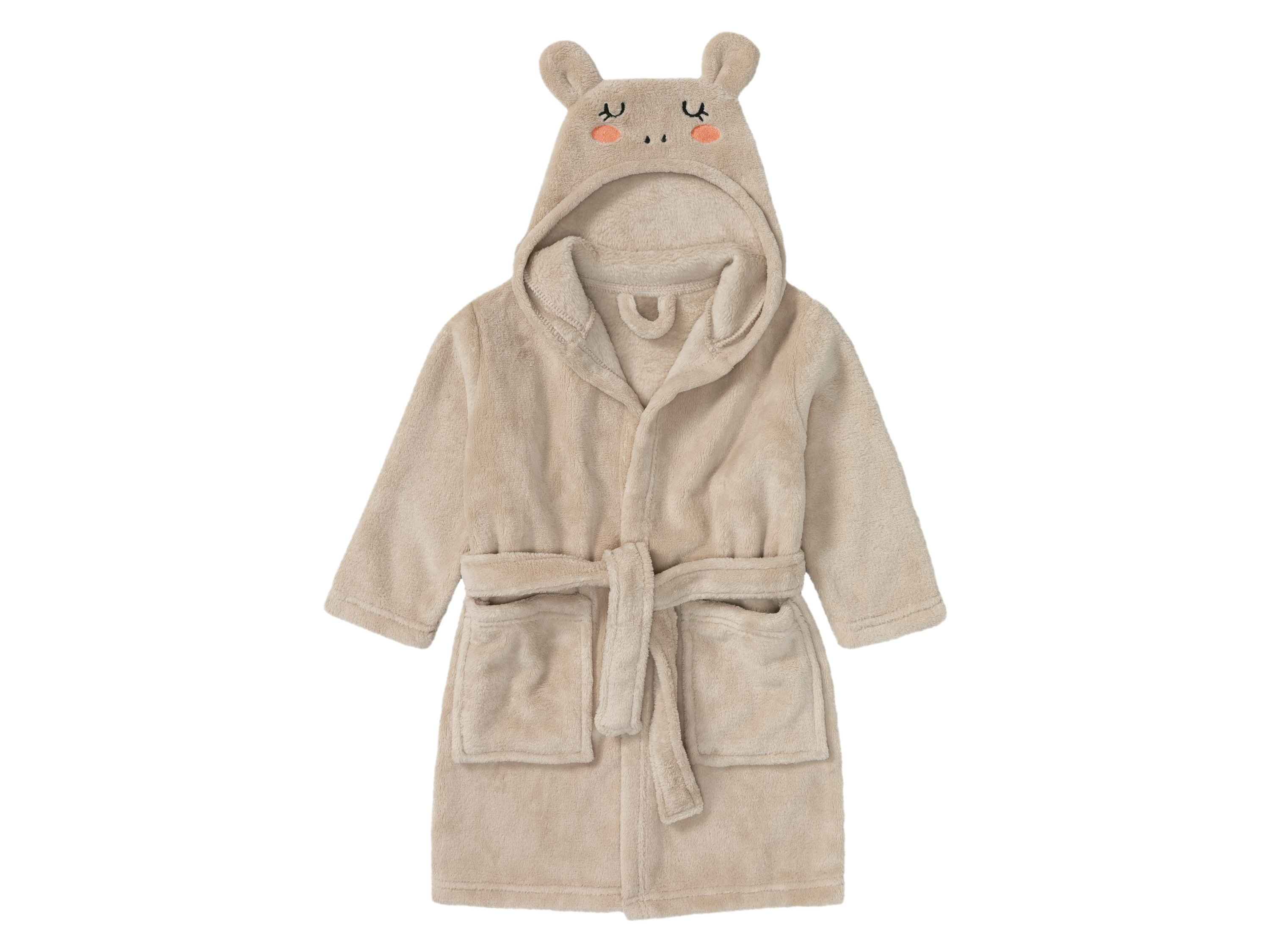 LIVARNO home Kinder-/babybadjas (110/116, Beige)