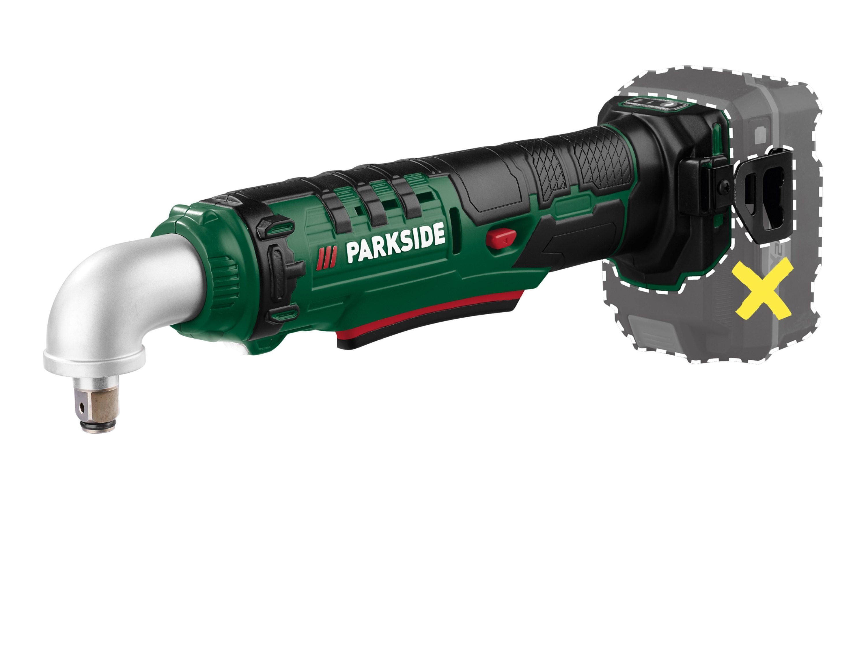 PARKSIDE Haakse accu-slagboormachine 20 V zonder accu