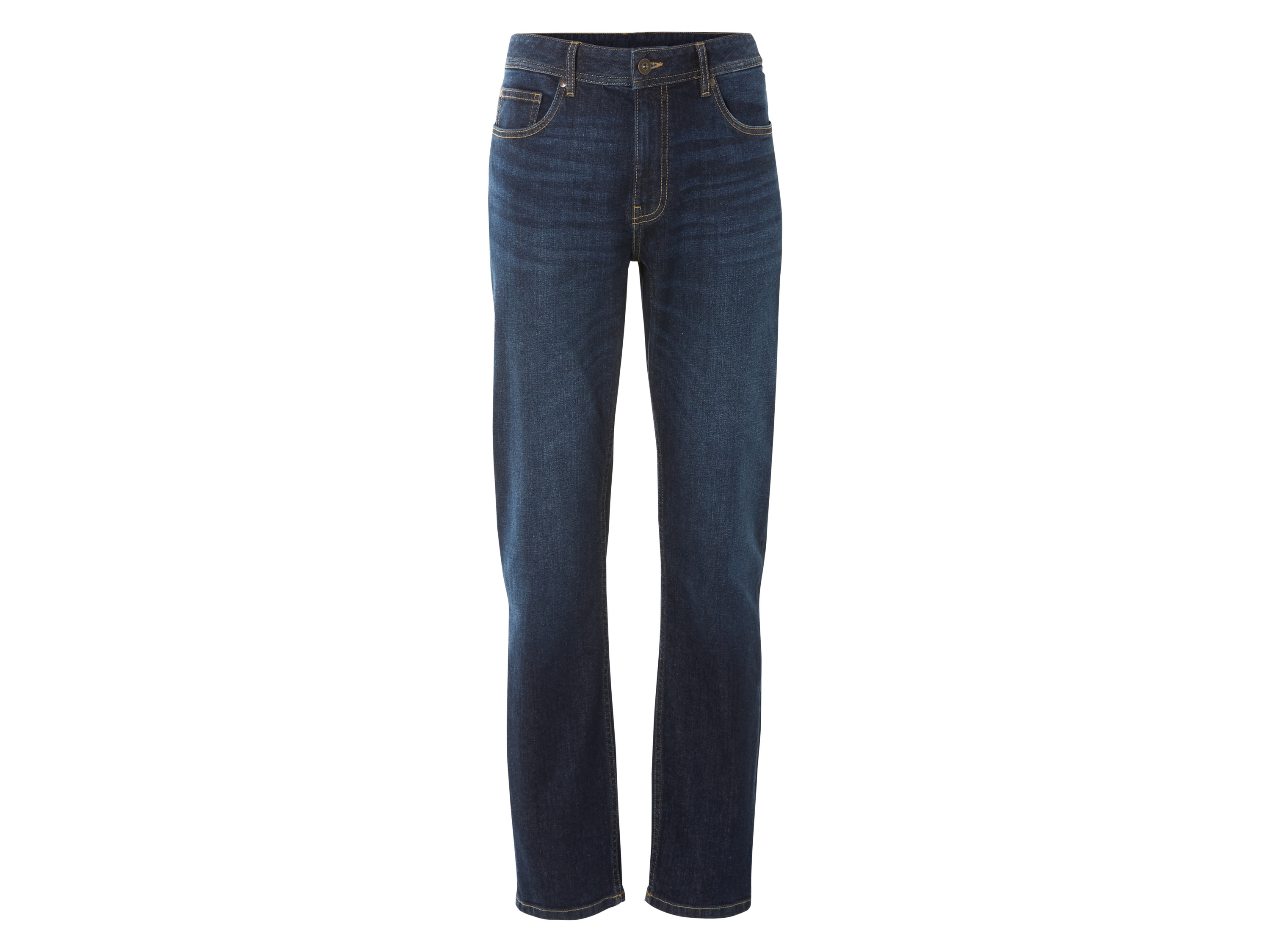 LIVERGY Herenjeans Slim Fit (54 (38/32), Donkerblauw)