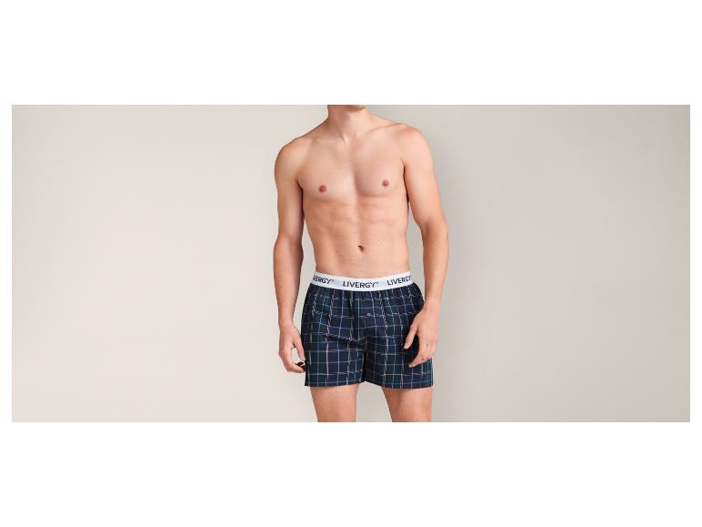 Ga naar volledige schermweergave: LIVERGY® 2 paar heren boxers - afbeelding 15