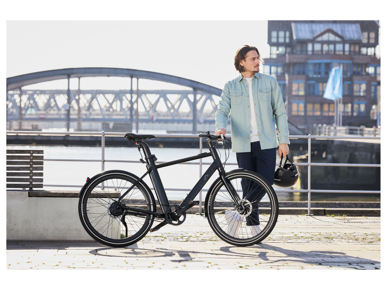 Ga naar volledige schermweergave: CRIVIT Urban E-Bike 27,5" zwart - afbeelding 2