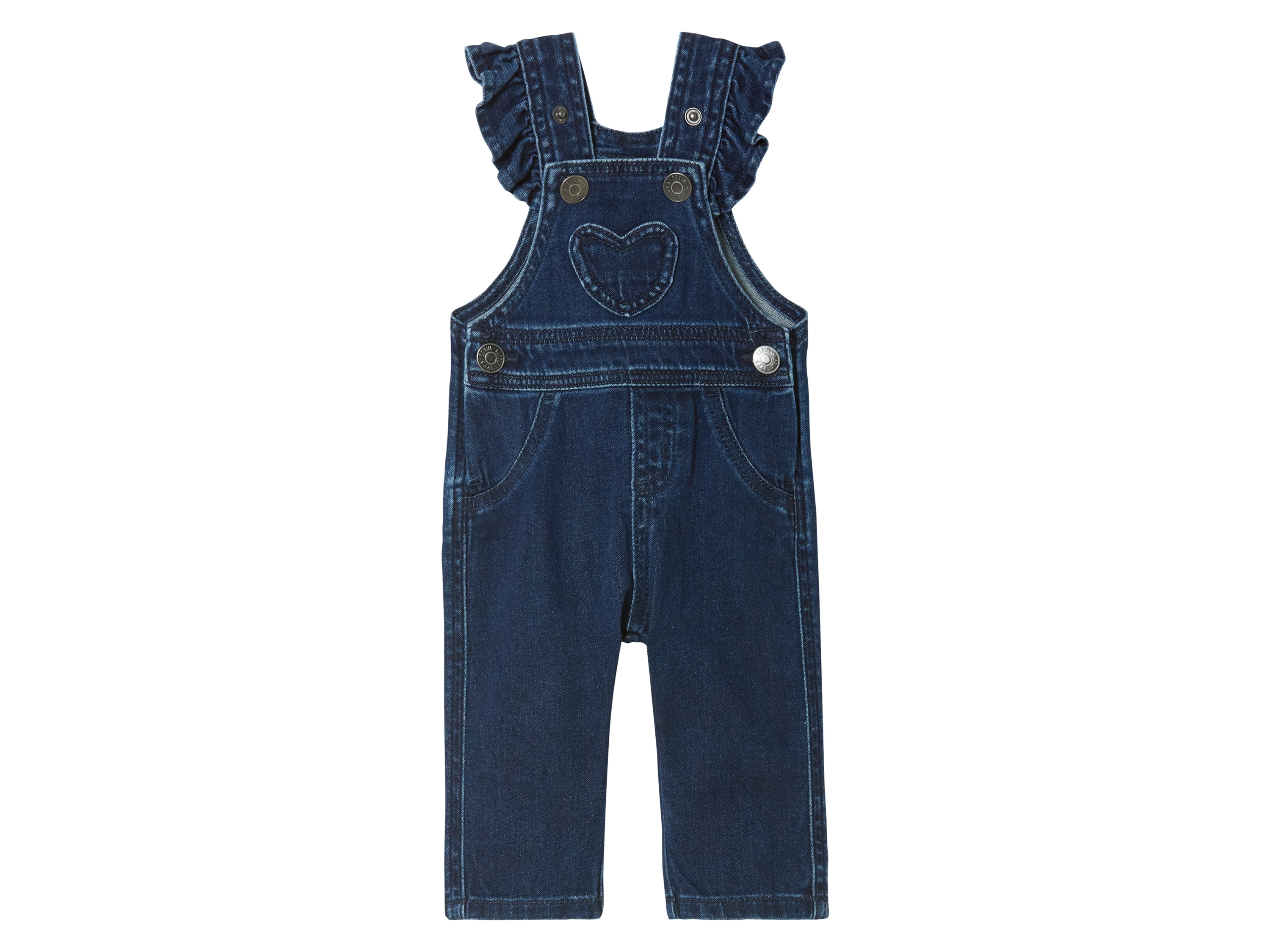 lupilu Baby tuinbroek (Donkerblauw, 74)