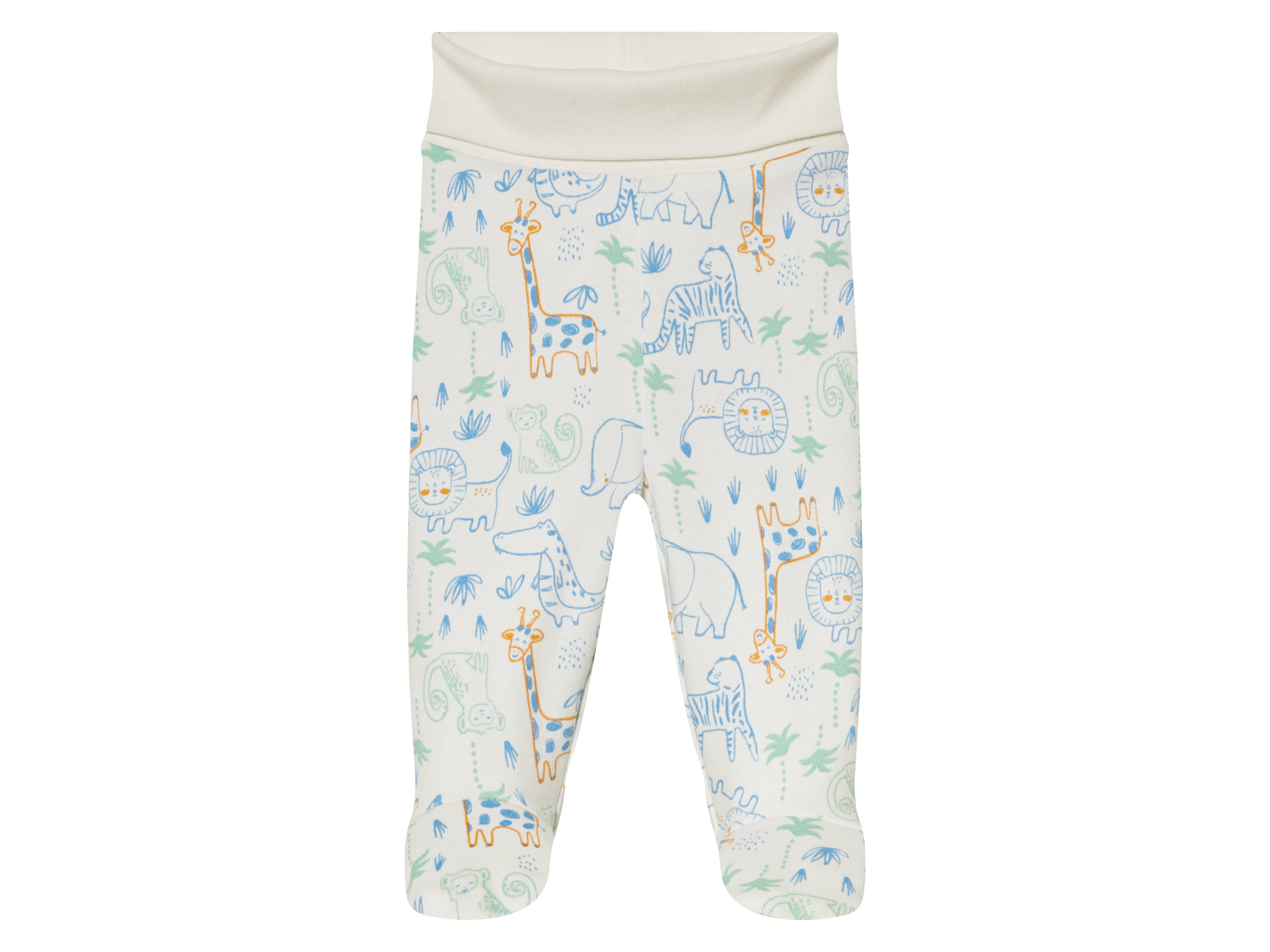 lupilu Baby joggingbroek (50/56, Wit)