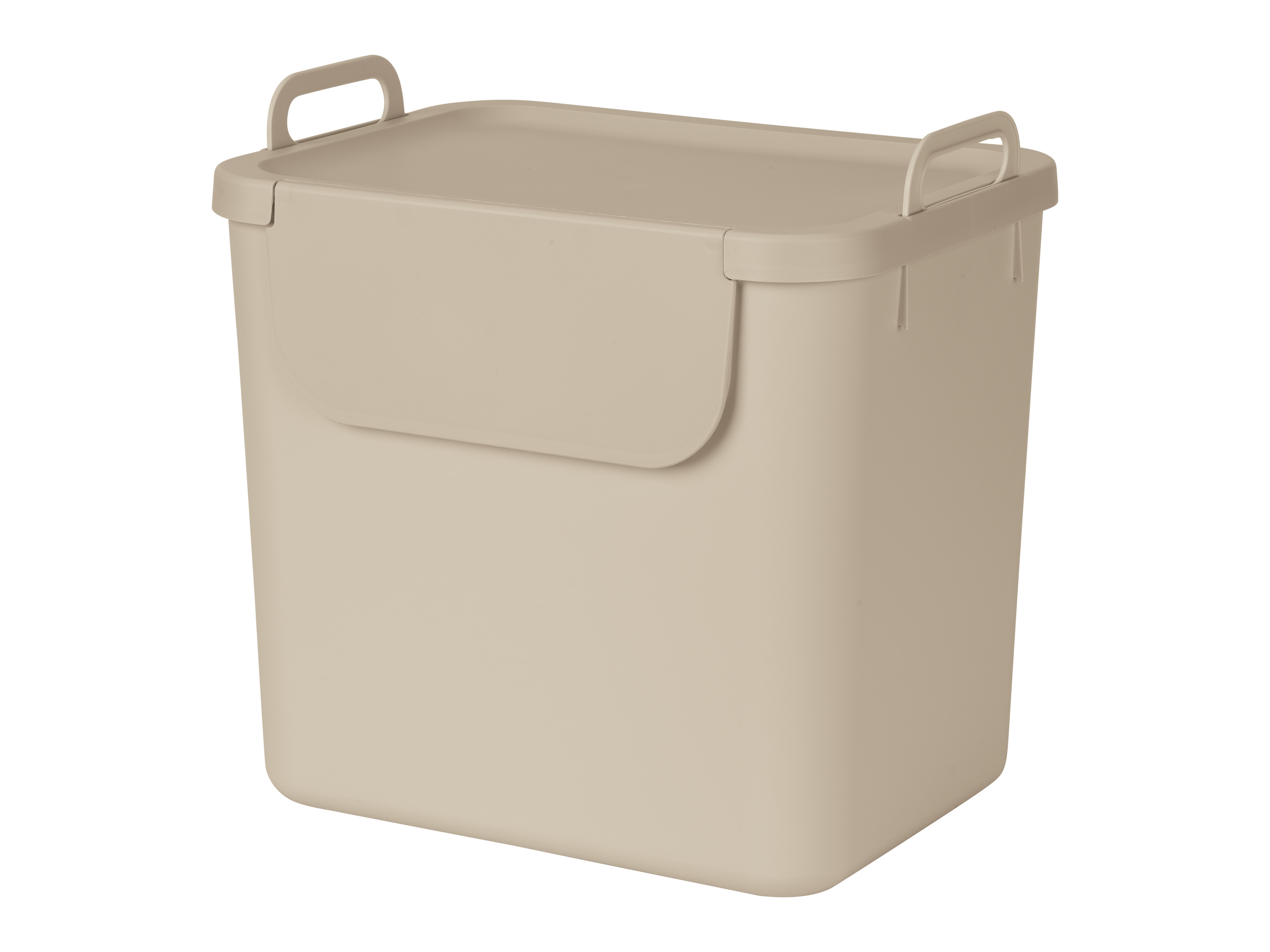 LIVARNO home Stapelbare Recyclingbox (Beige)