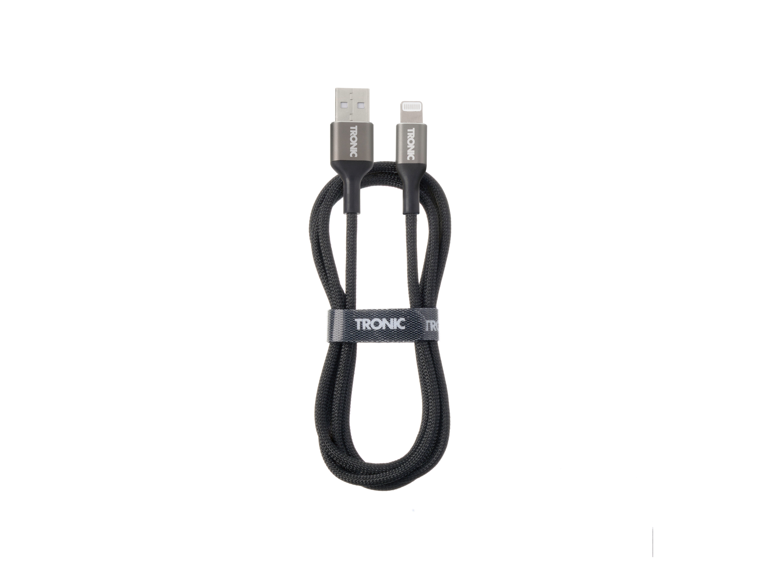 TRONIC Laadkabel (USB-A naar Lightning zwart)