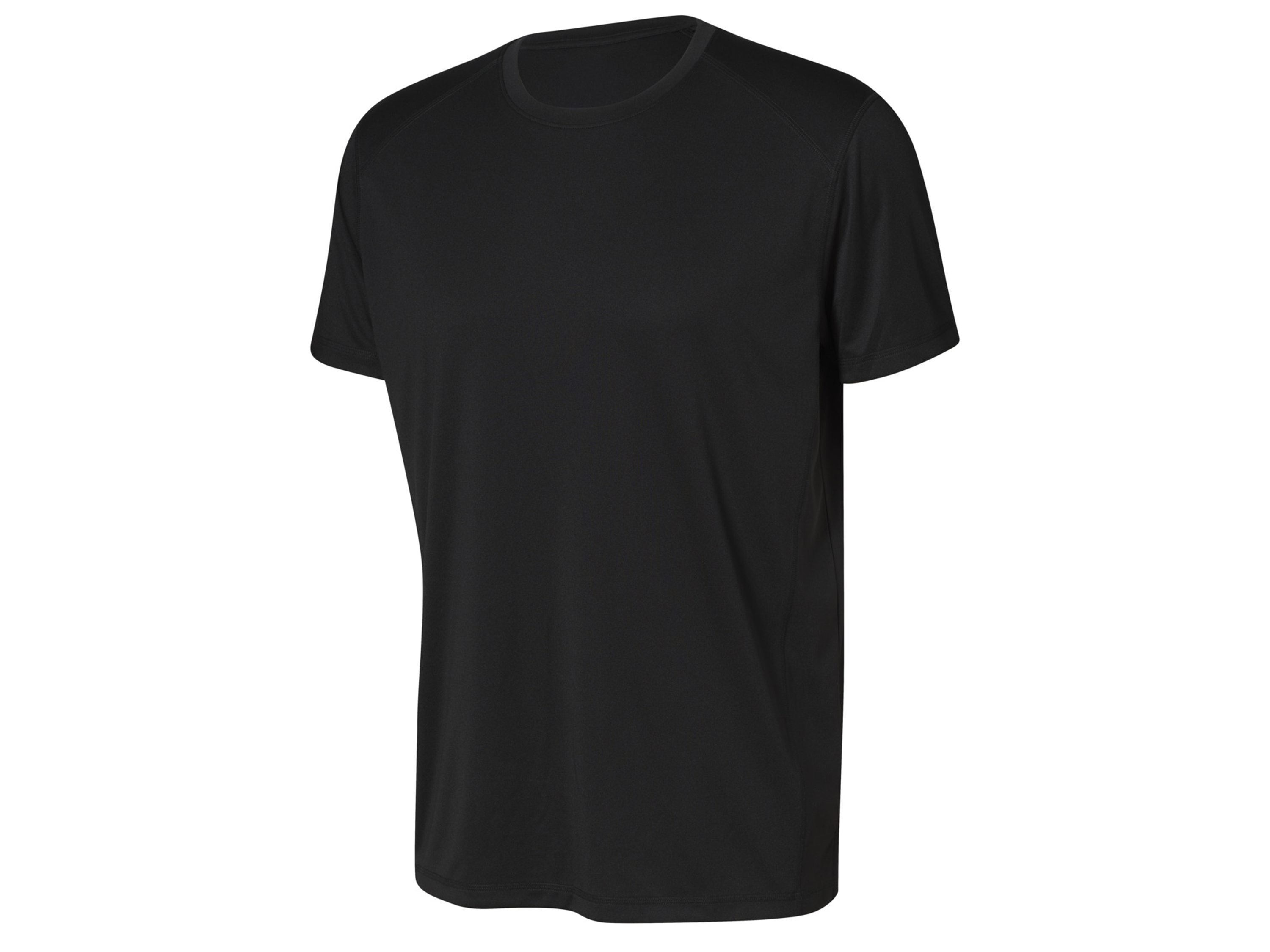 CRIVIT Heren sport shirt (Zwart, S (44-46))