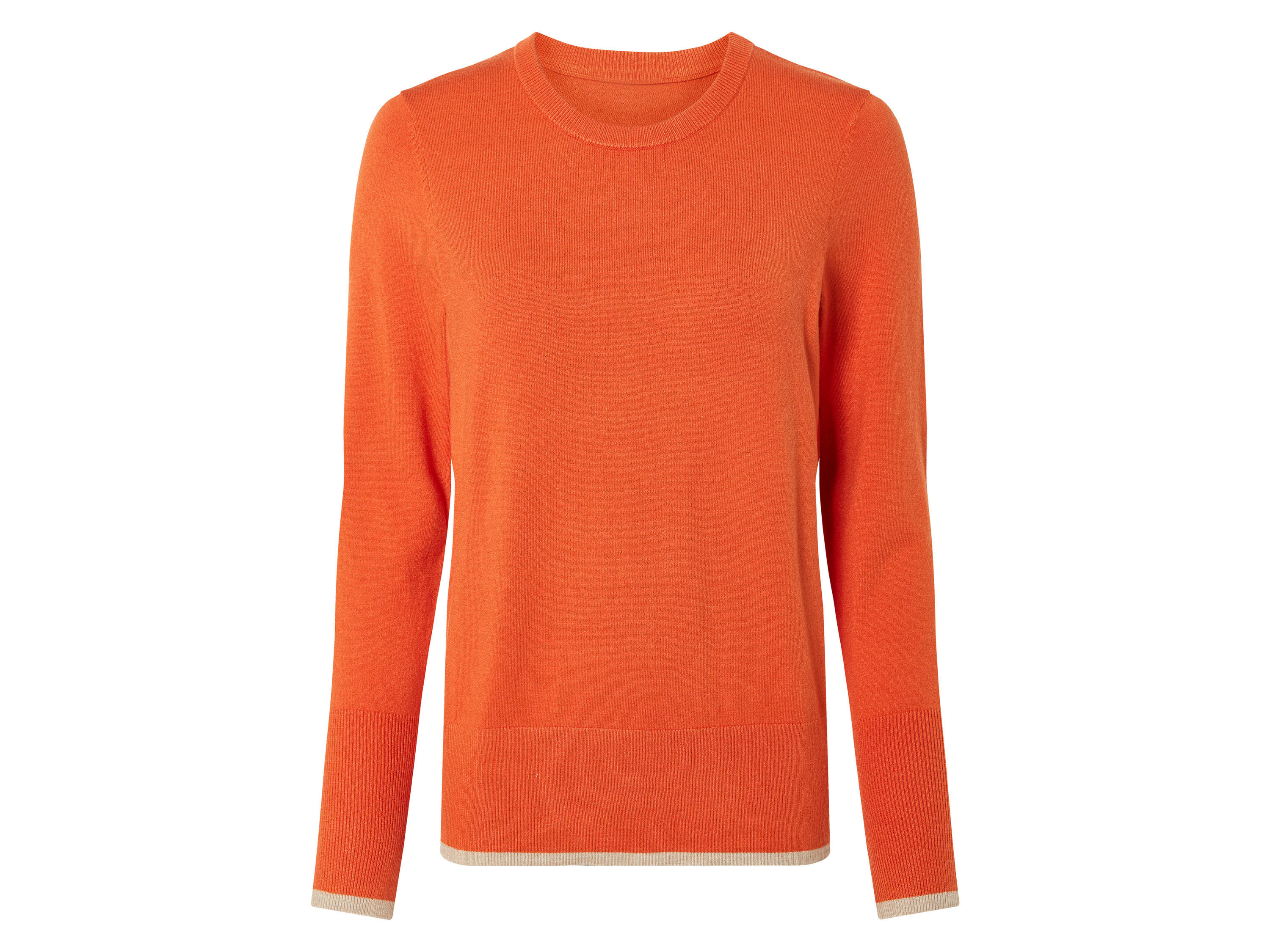 esmara Dames pullover (L (44-46), Oranje)