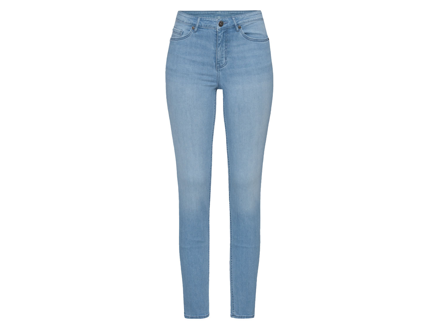 esmara Dames jeans - super skinny fit (44, Lichtblauw)