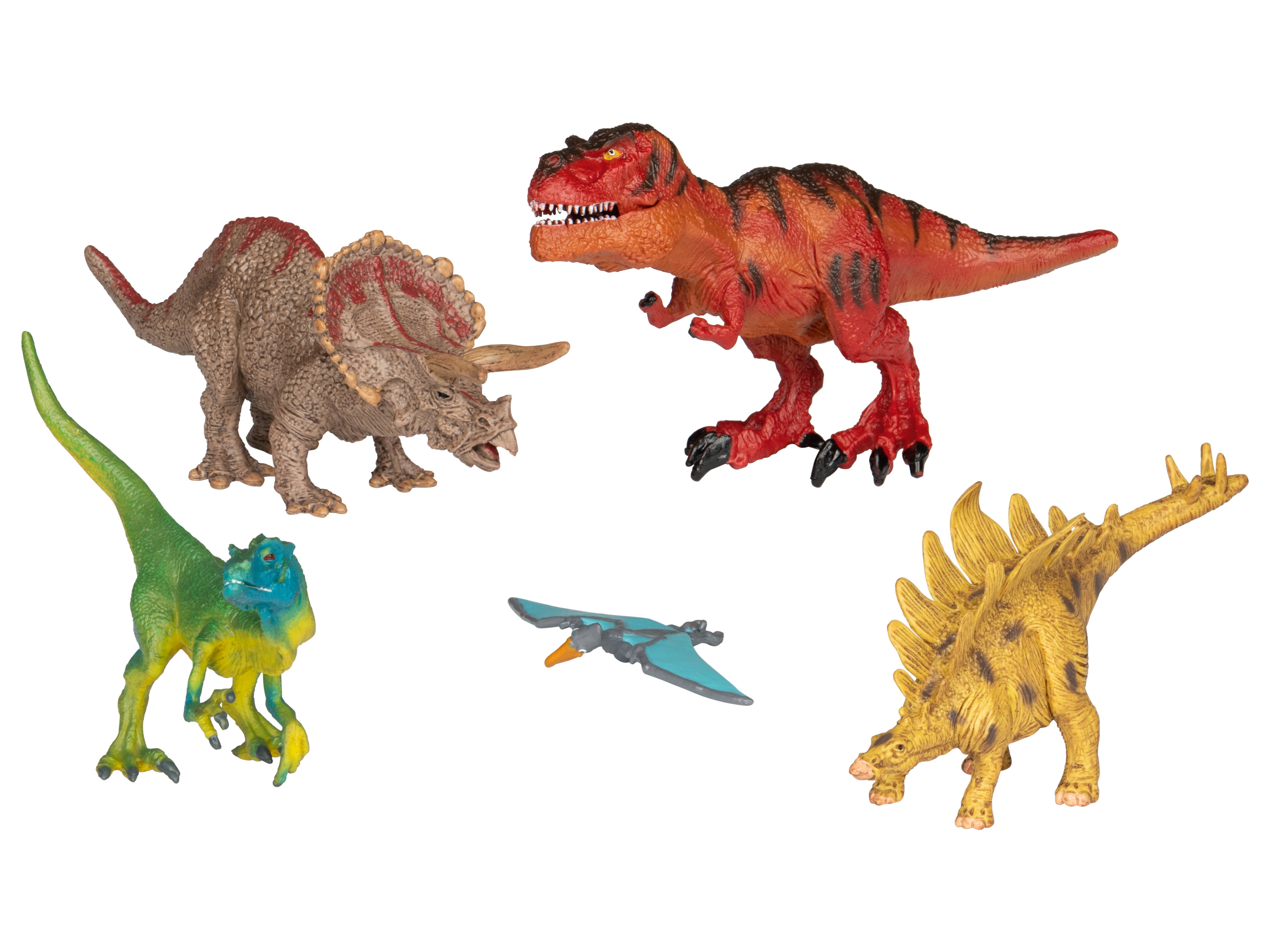 Playtive Speelfiguren 5-delig (Dinosaurus)