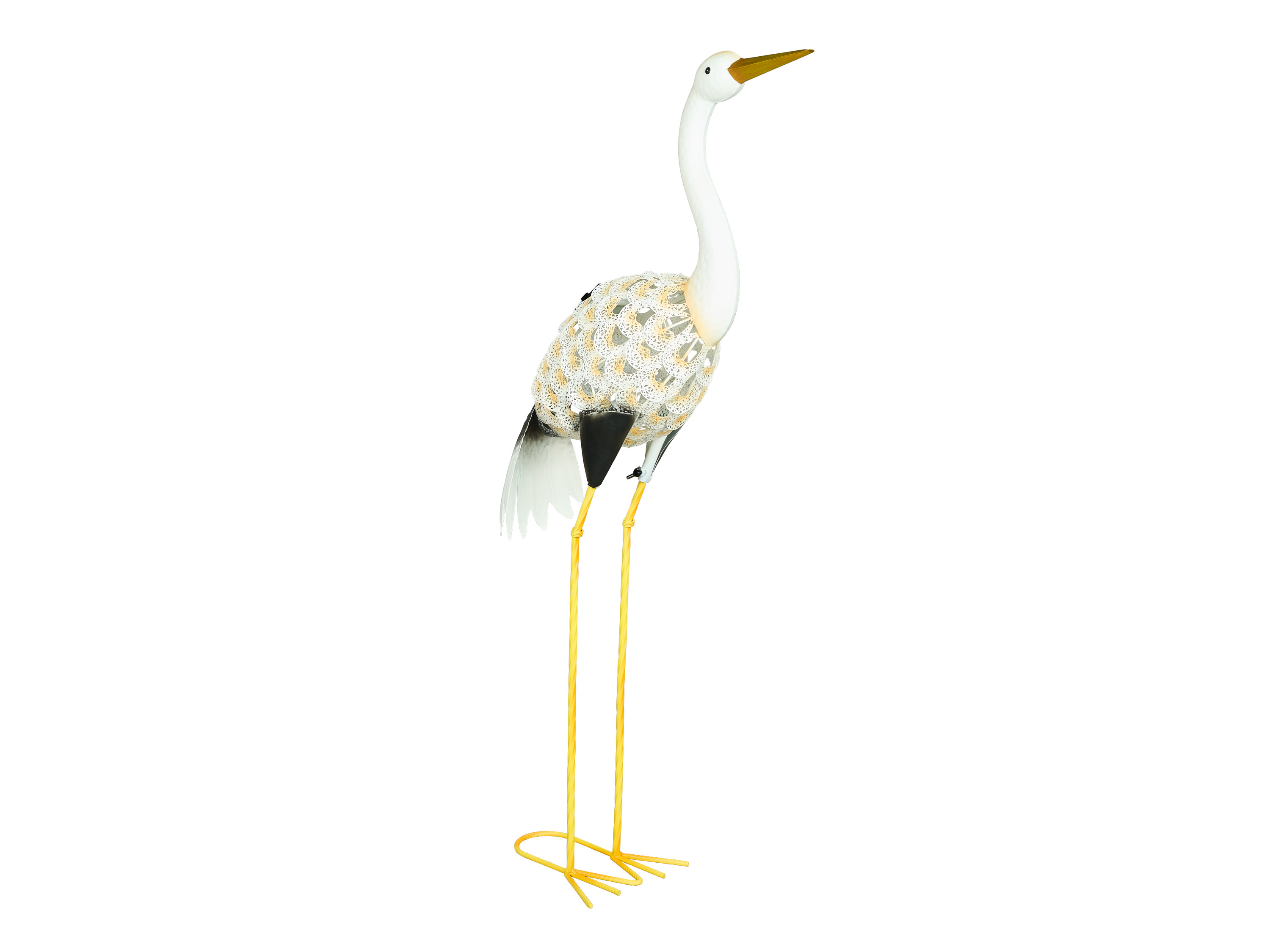 LIVARNO home Solar decoratievogel (Zilverreiger)
