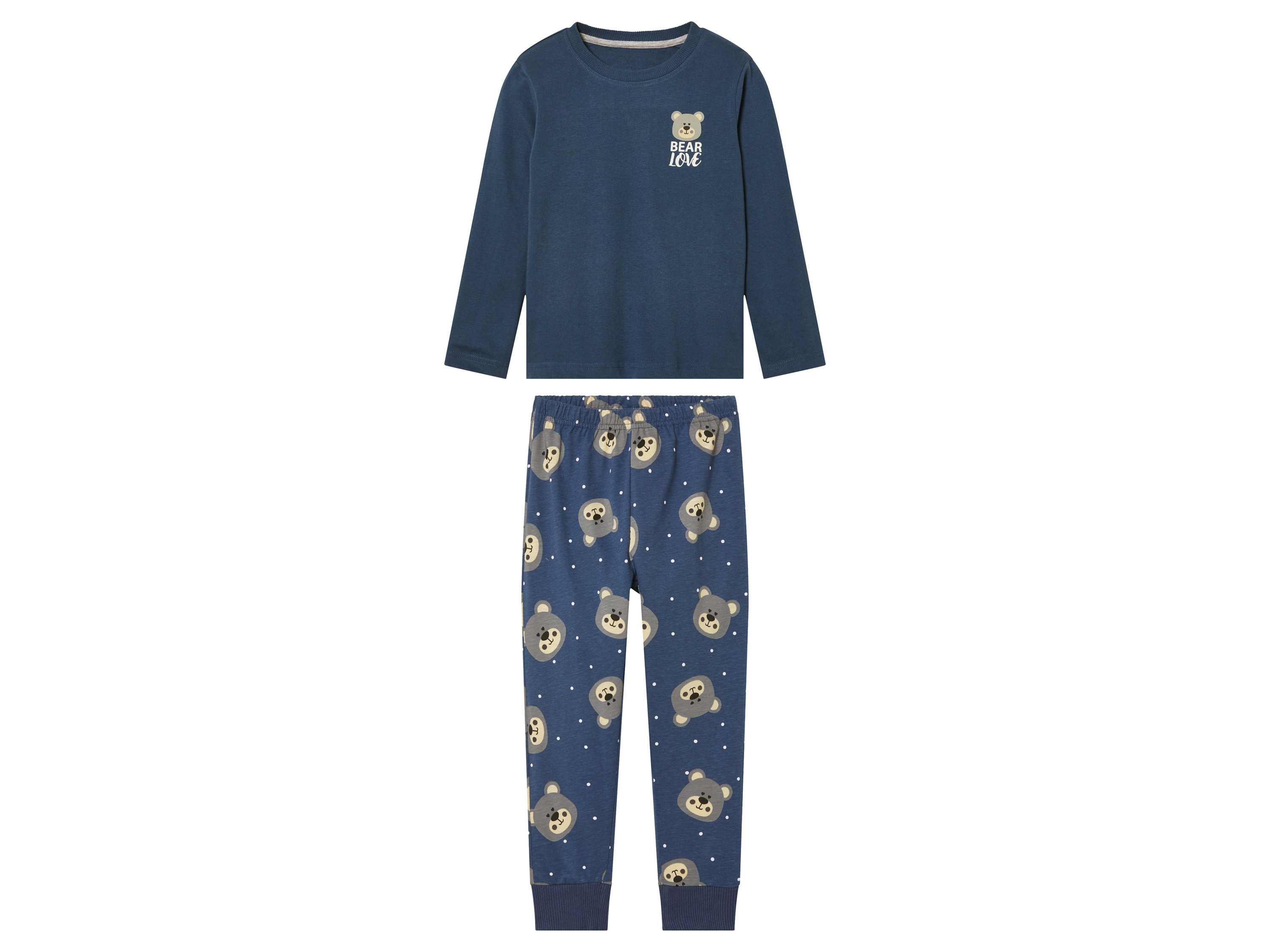 lupilu Kinder pyjama (98/104, Blauw)