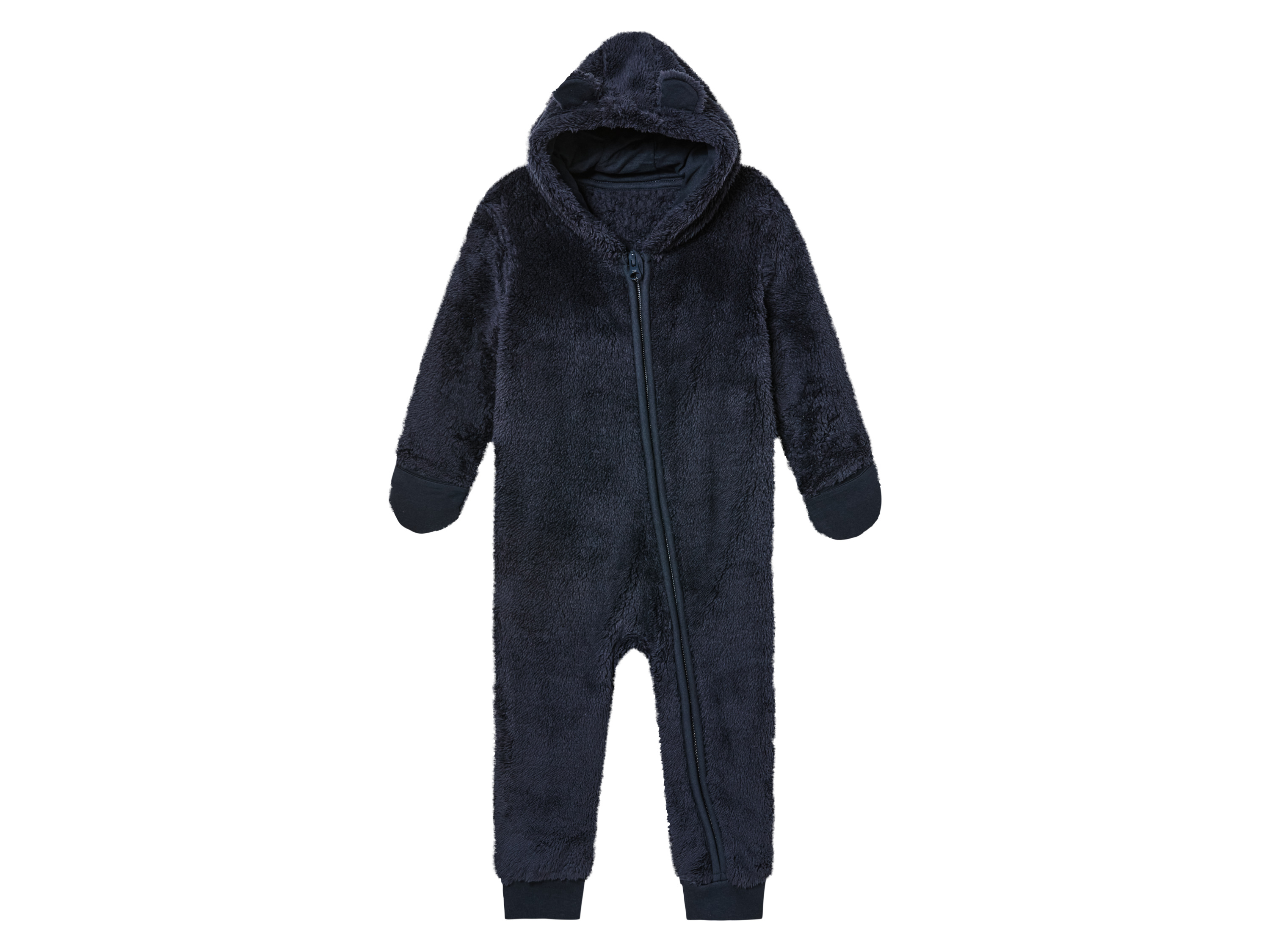 lupilu Baby fleece onesie (62-68, Marineblauw)