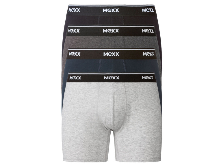MEXX Heren boxer, 4 stuks, elastische boorden