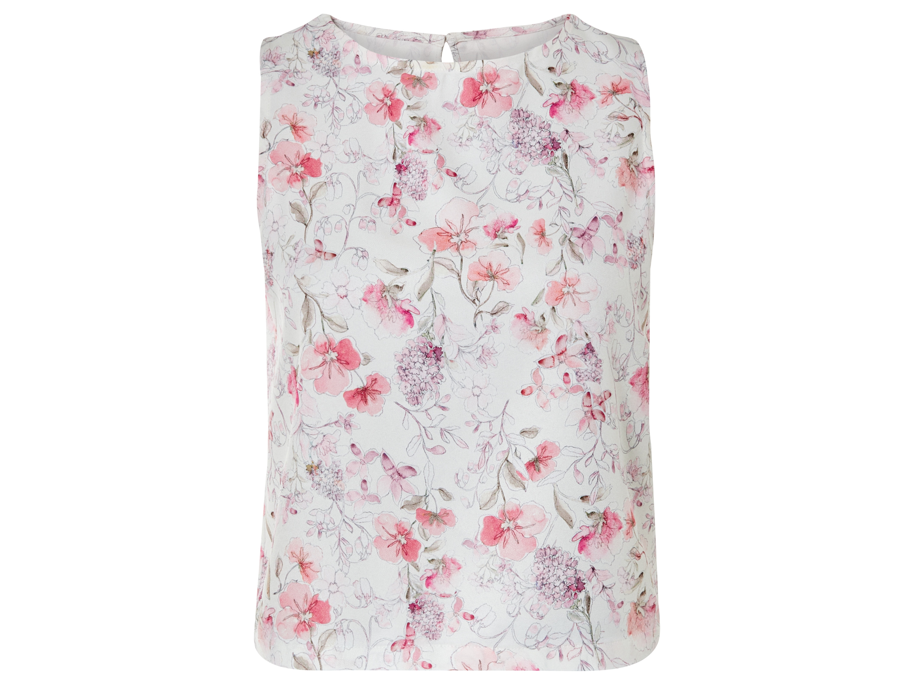 esmara Dames top (40, Patroon bloemen)