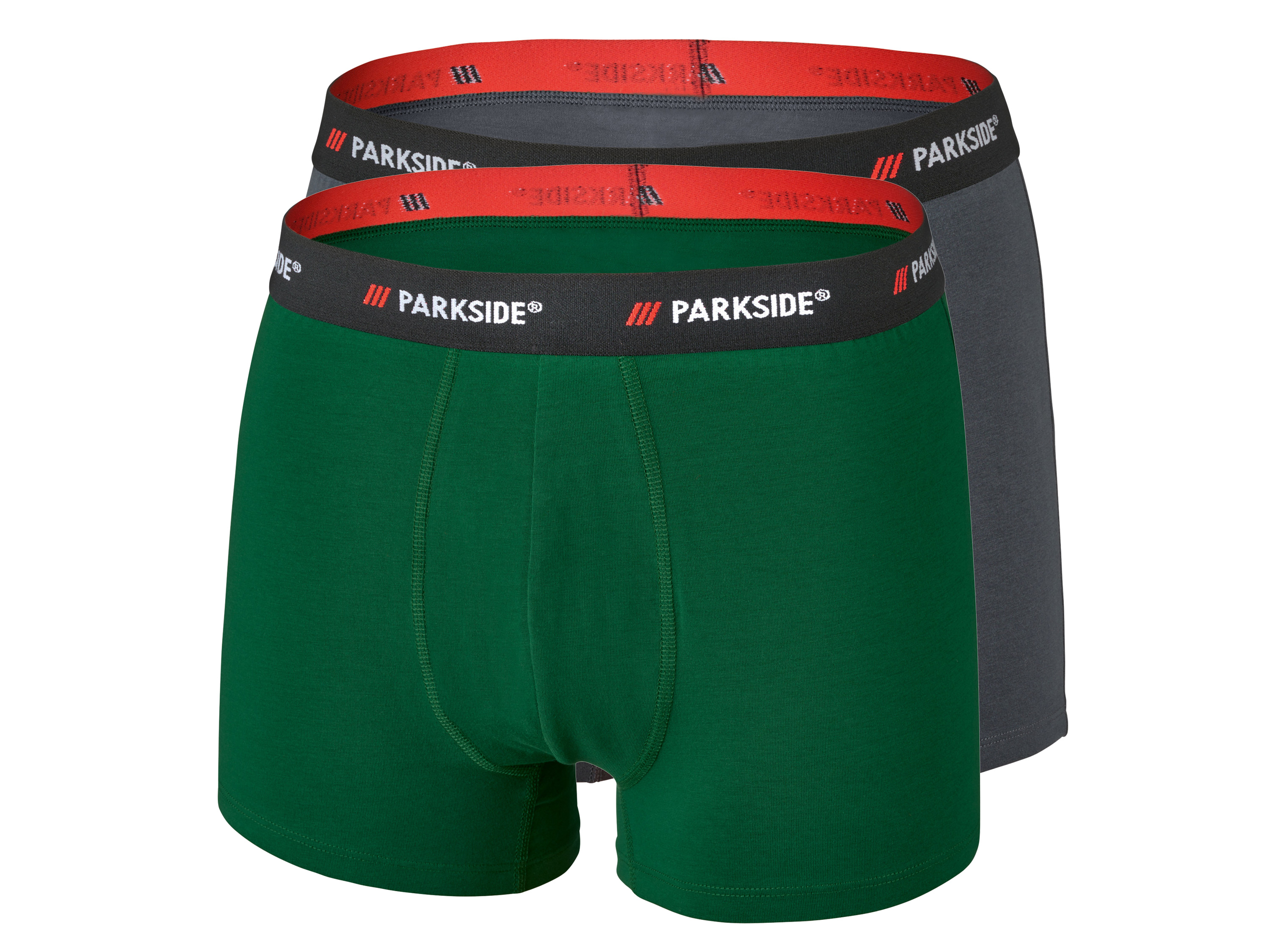 PARKSIDE 2 heren boxers (L, Donkerblauw/groen)