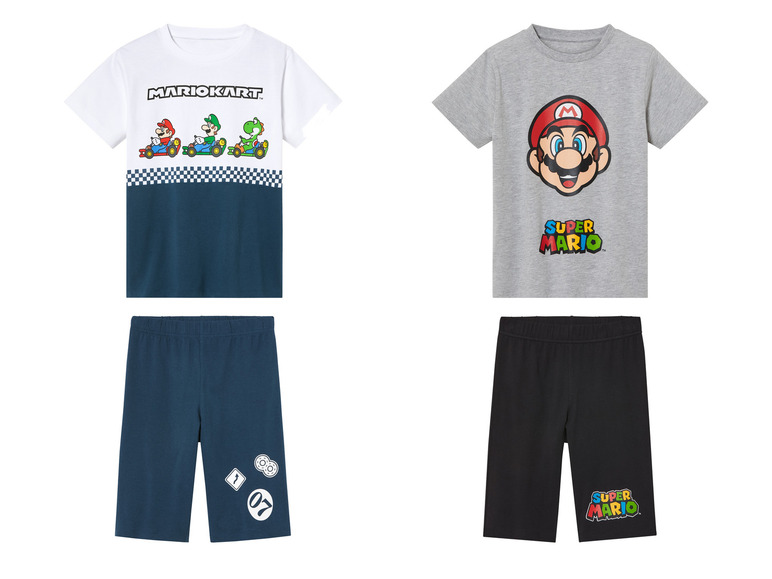 Ga naar volledige schermweergave: Super Mario Brother Jongens pyjama - afbeelding 1