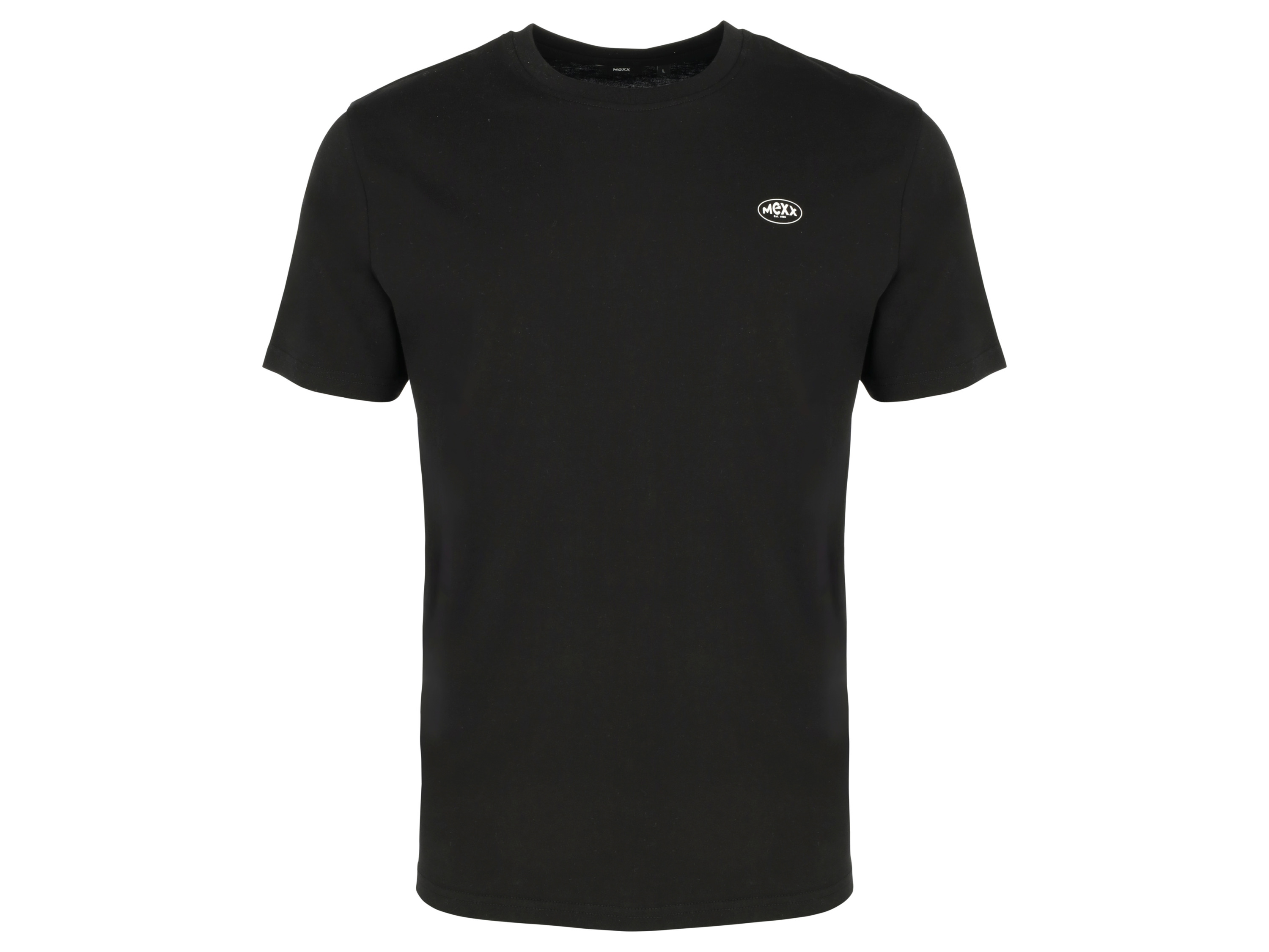 MEXX Heren T-shirt (M, Zwart)