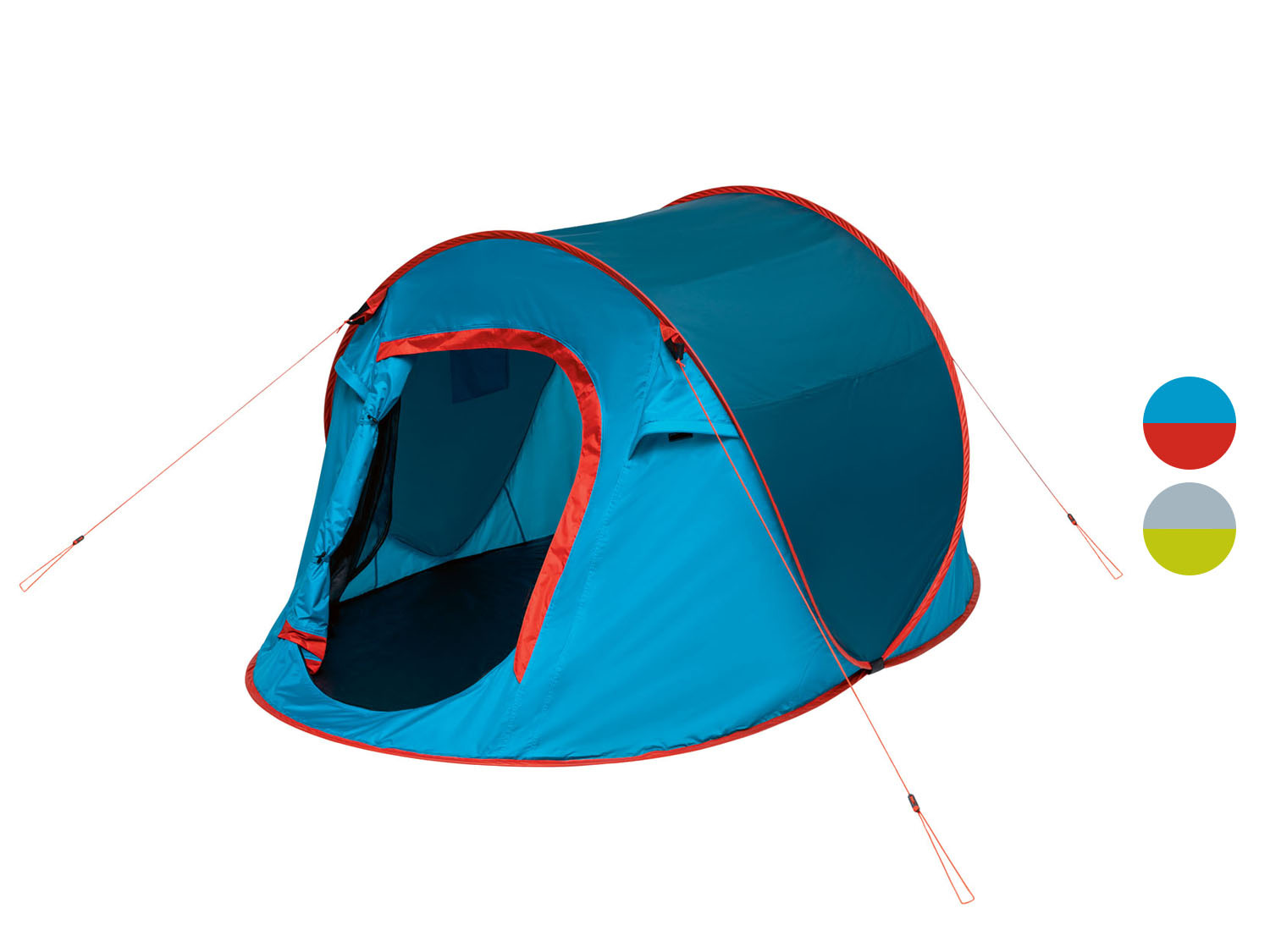 levenslang Treinstation Zeeman Rocktrail 2-persoons pop-up tent online kopen | LIDL