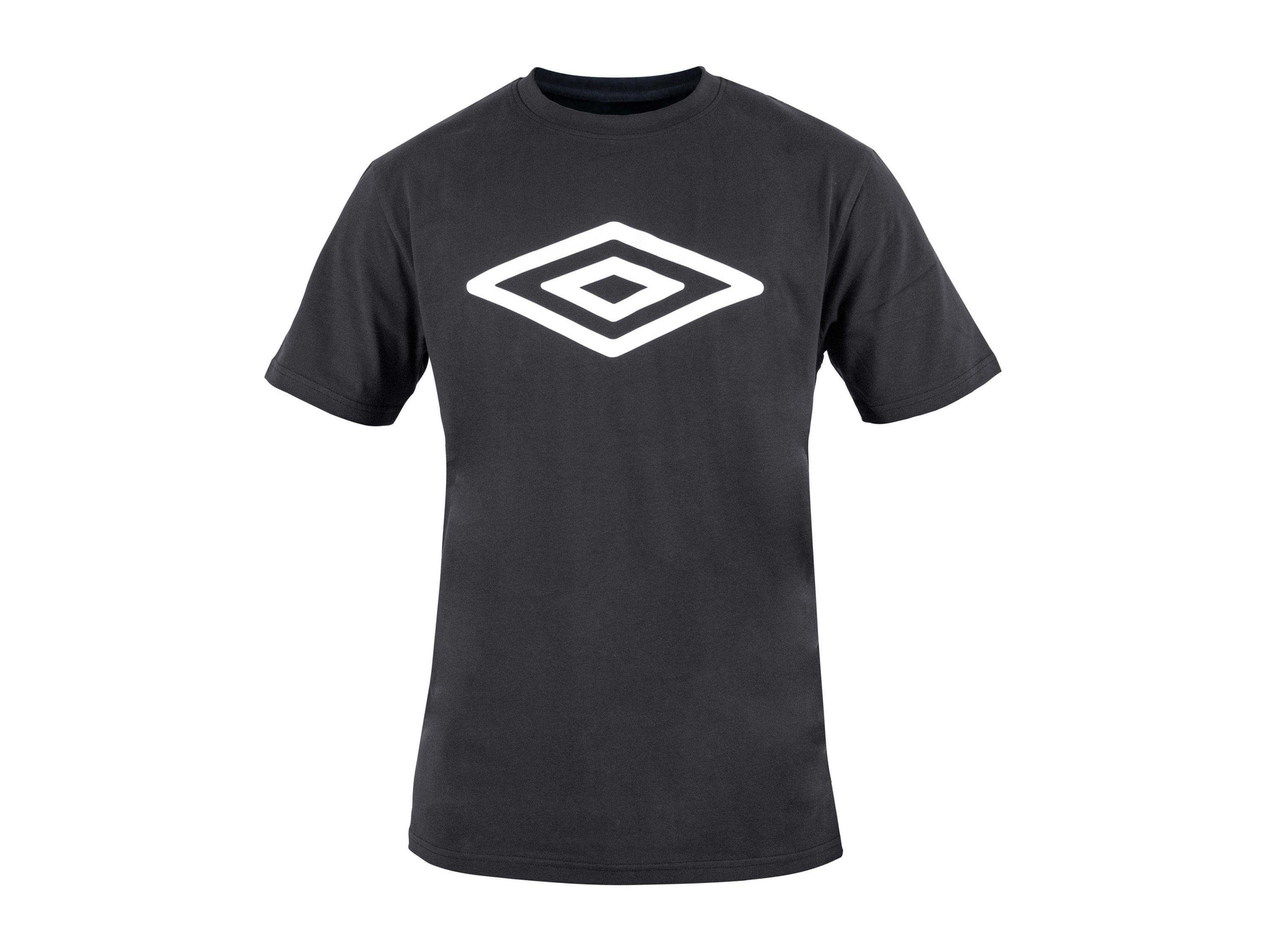 UMBRO Heren T-shirt (XL, Zwart)