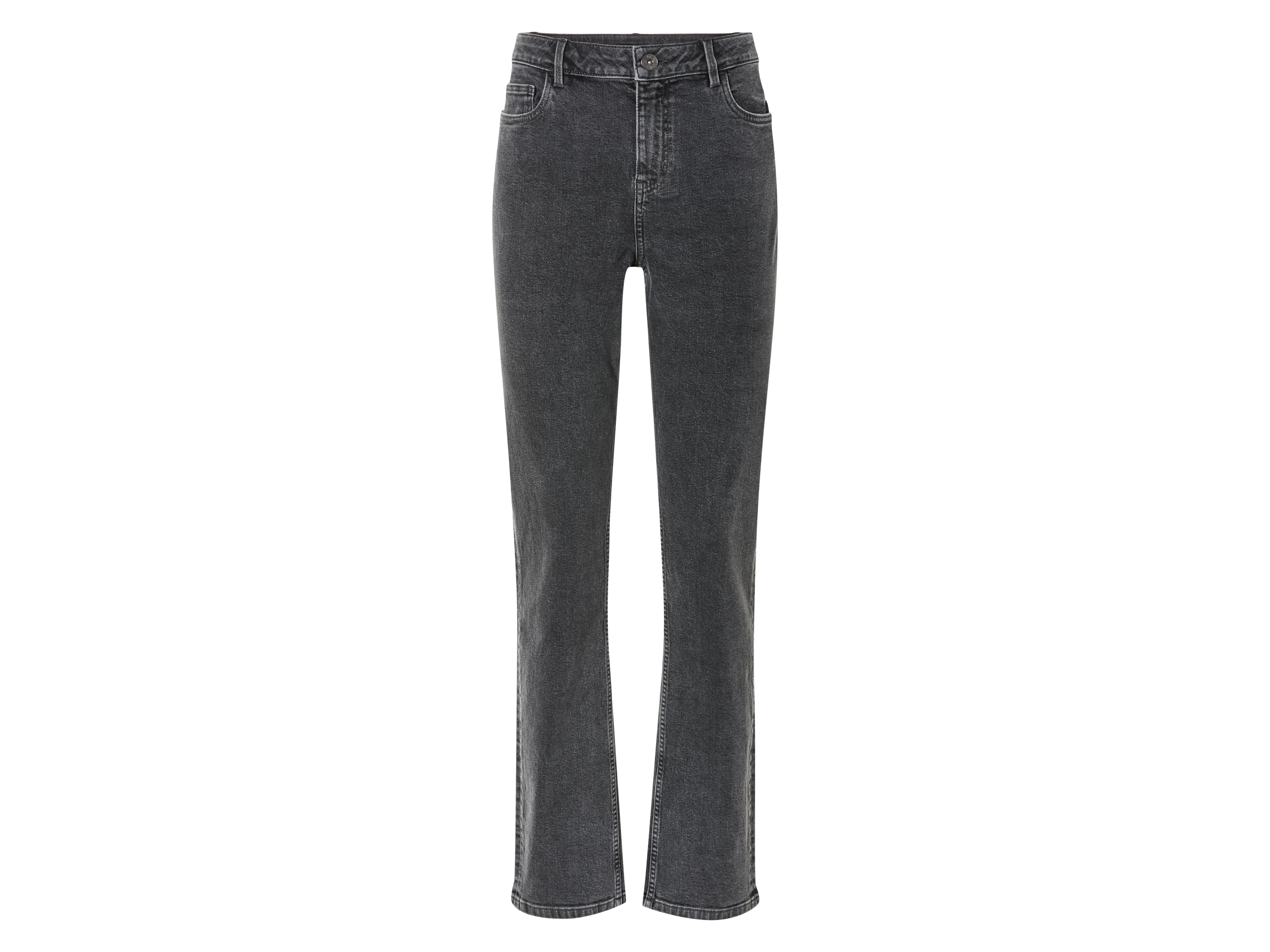 esmara Dames jeans - straight fit (46, Grijs)