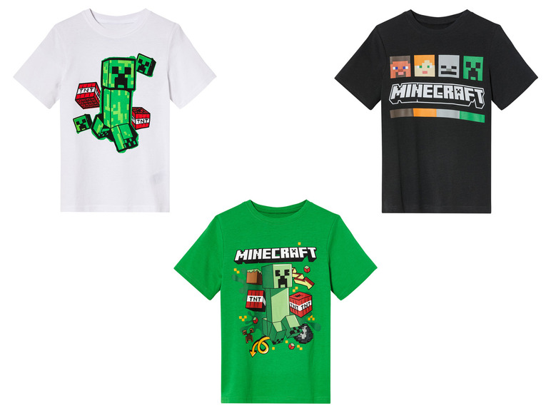 Ga naar volledige schermweergave: Minecraft Kinder-T-shirt - afbeelding 1