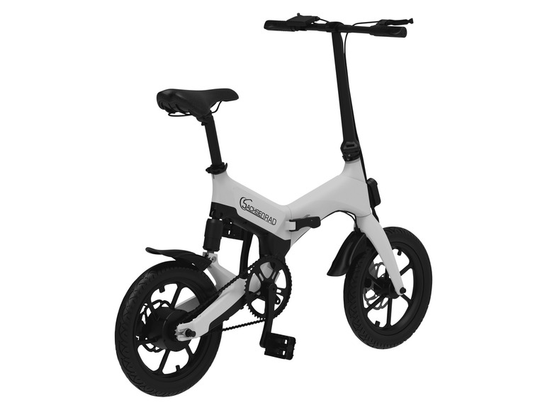 Ga naar volledige schermweergave: SachsenRad E-Folding Race Bike F12 ZILVER - afbeelding 11