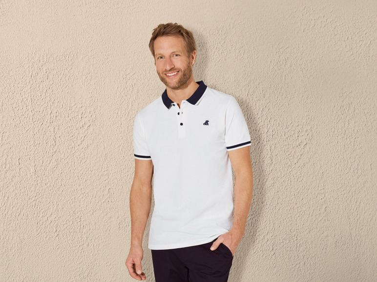 Ga naar volledige schermweergave: LIVERGY® Heren polo - afbeelding 13