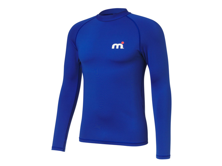 Heren UV-zwemshirt (M (48/50), Blauw)