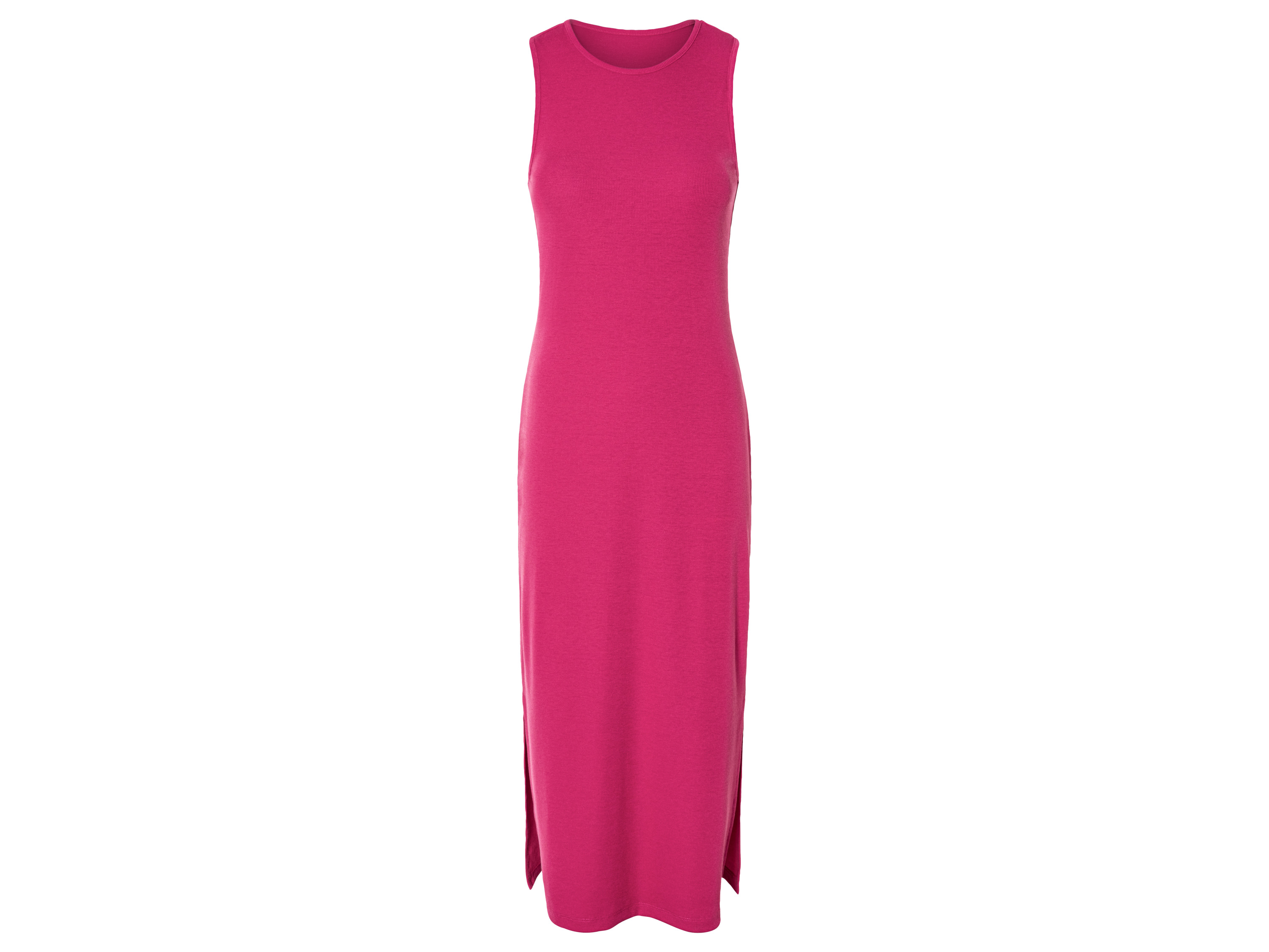 esmara Dames geribbelde jurk (XS (32/34), Roze)