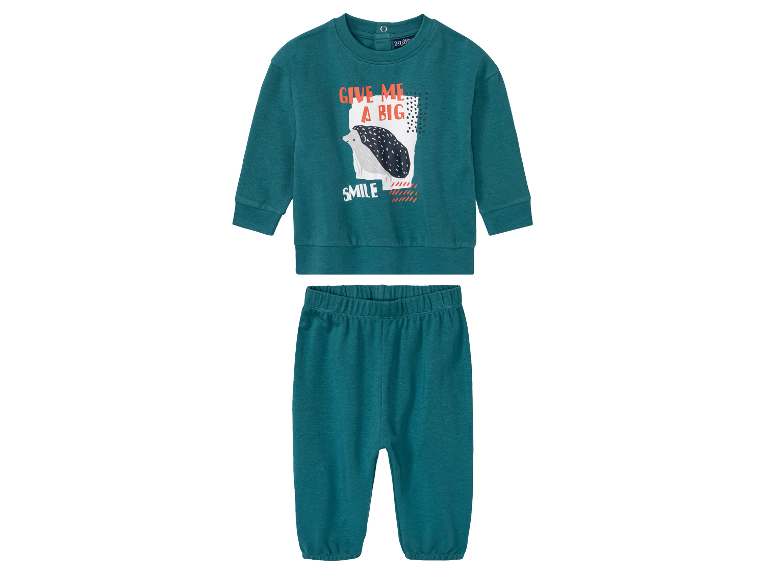 lupilu Baby jongens pyjama (50-56, Petrol)