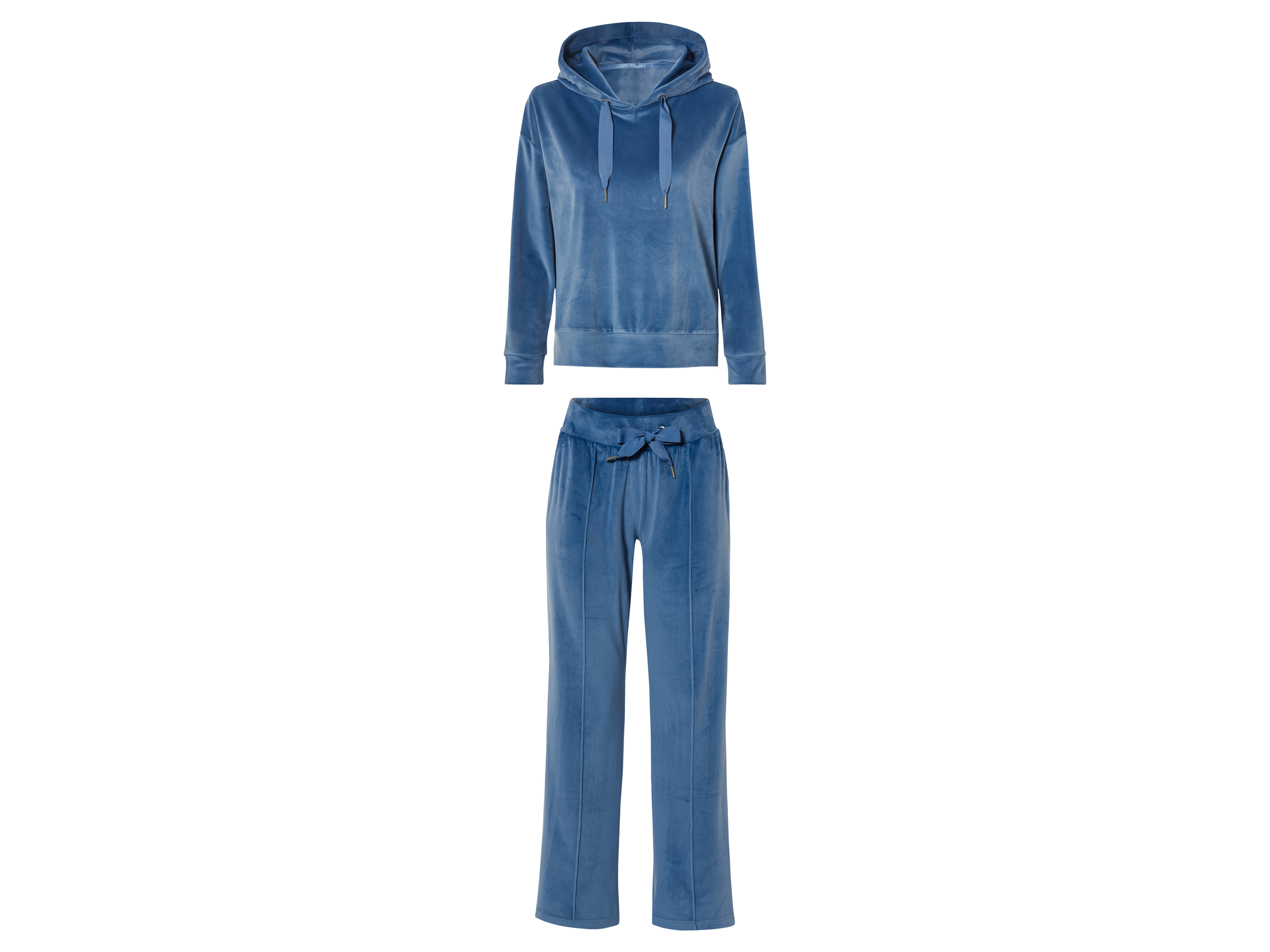 esmara Dames nicki-huispak (Blauw, XS (32/34))