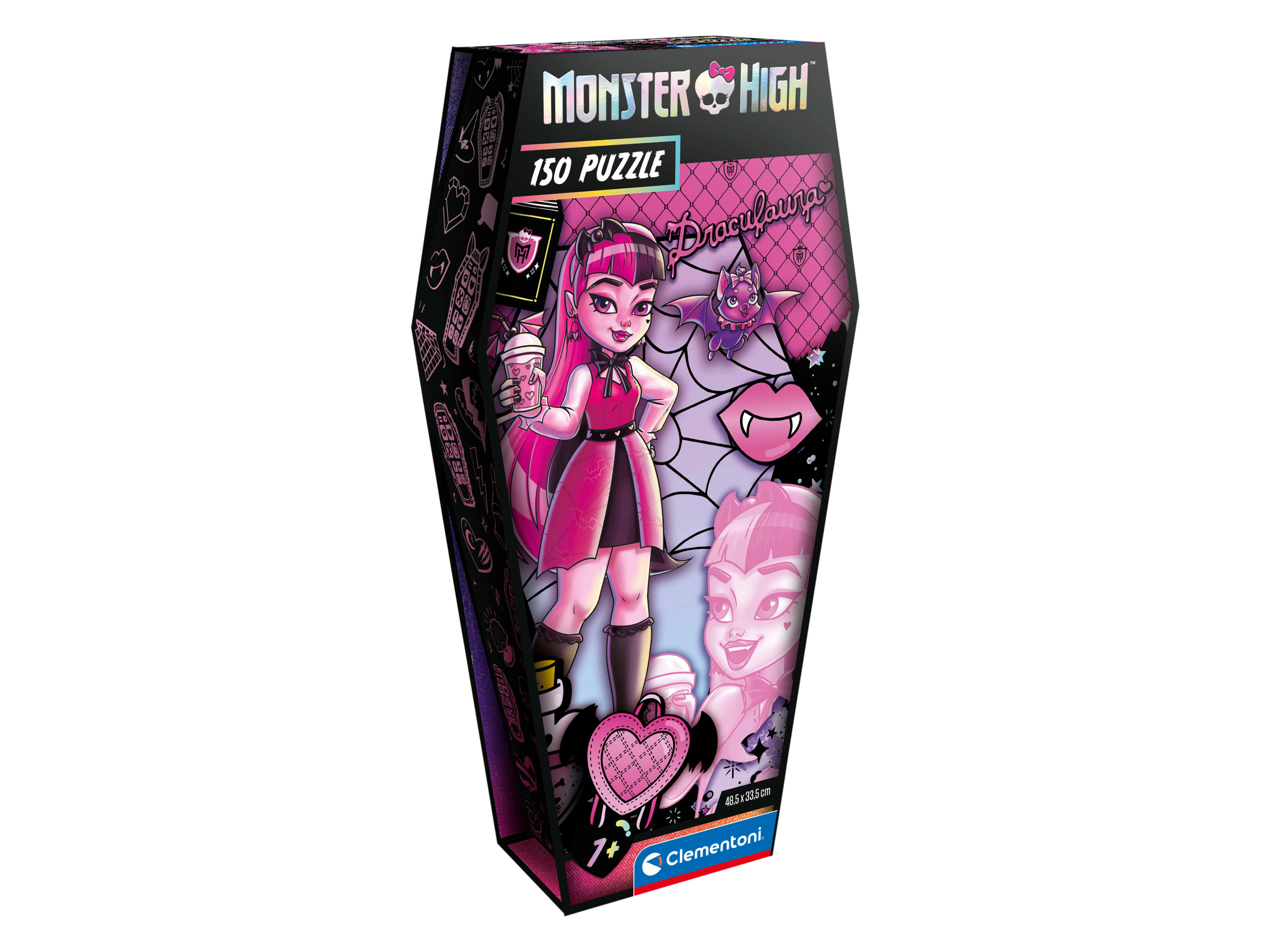 PZL 150 MONSTER HIGH COFFIN -DRACUL