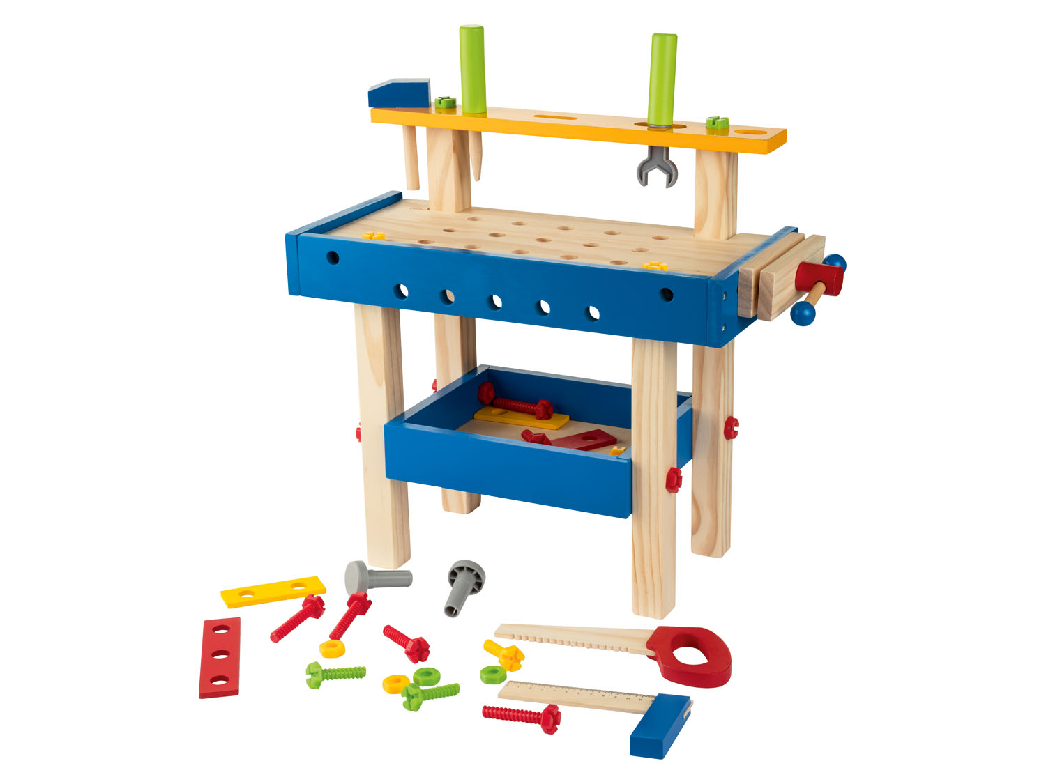 Playtive Houten make-uptafel, werkbank of winkelw