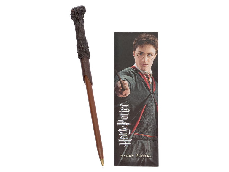 Noble Collection Harry Potter Toverstaf pen + boekenlegger