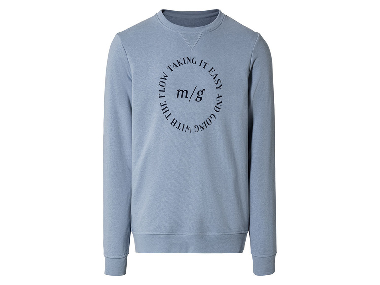Heren sweatshirts (M (48/50), Blauw)