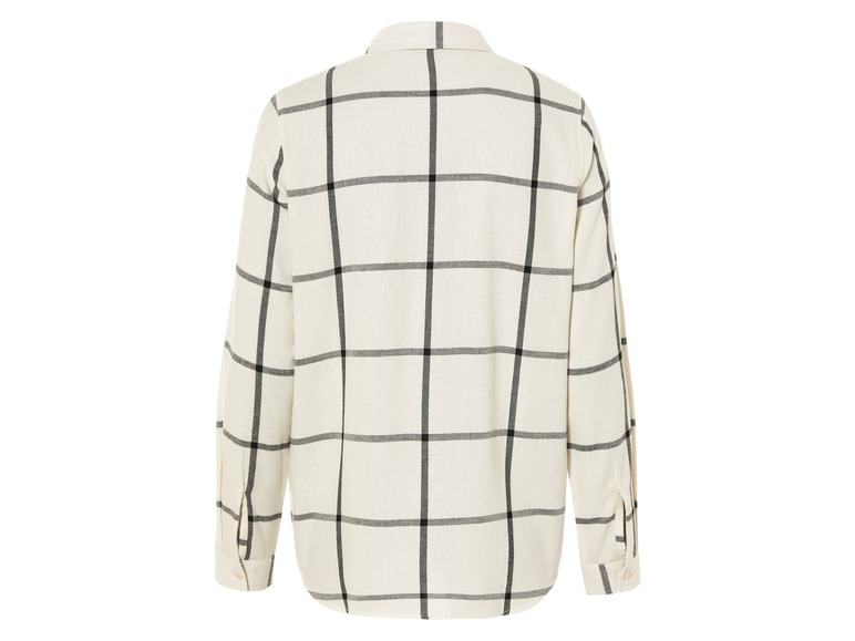 Ga naar volledige schermweergave: esmara® Flanel damesblouse - afbeelding 4