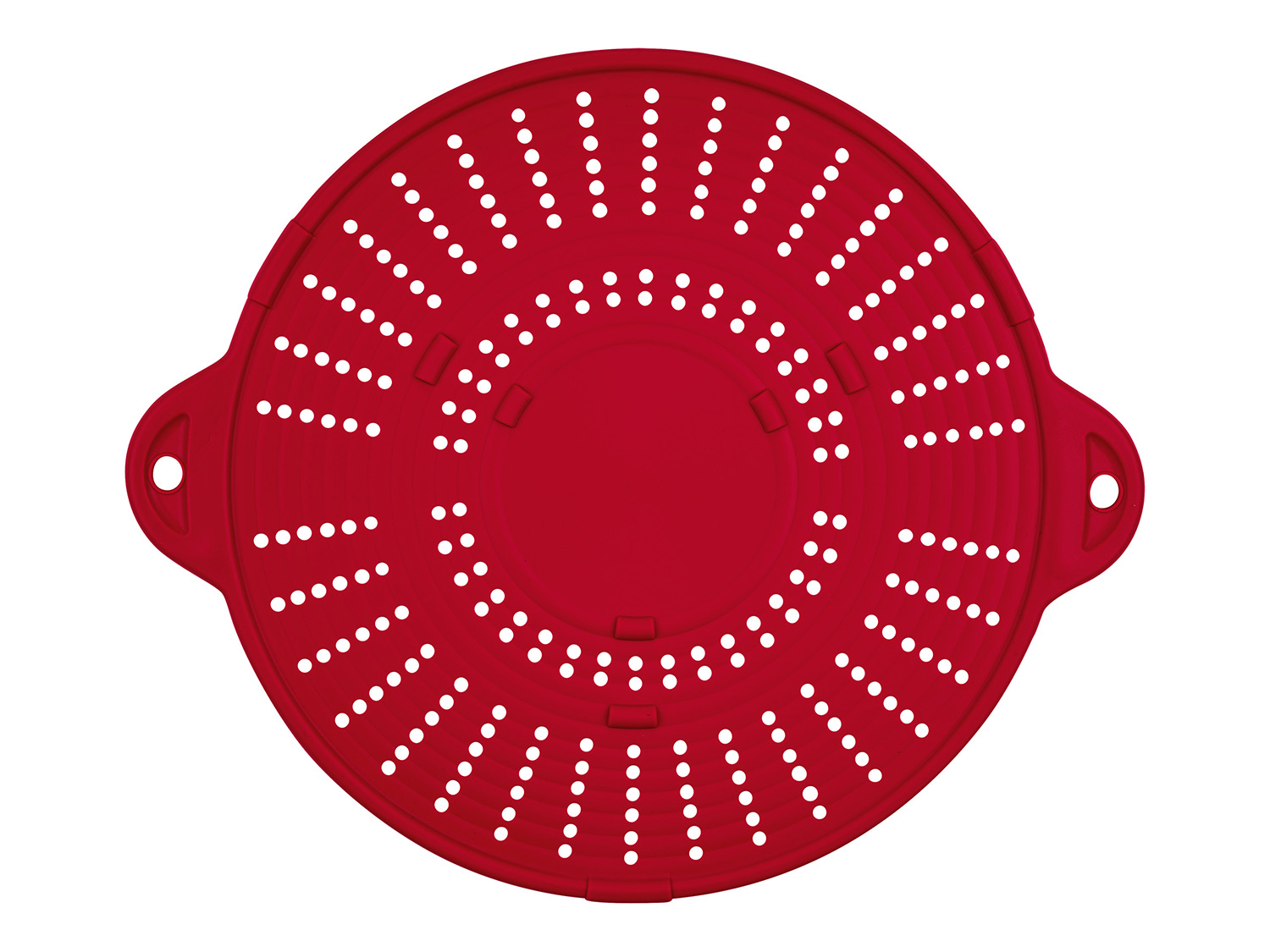 Spatscherm siliconen 3-in-1 (Rood)