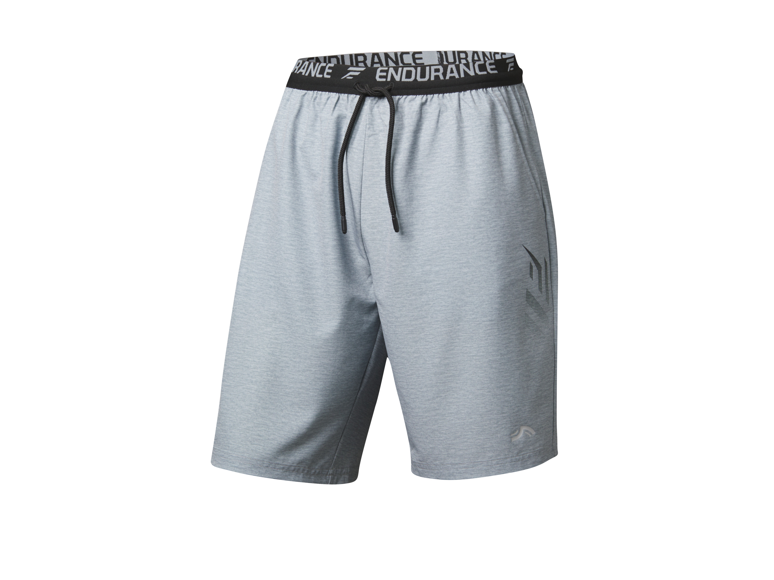 CRIVIT Heren sportshort (S (44-46), Grijs)