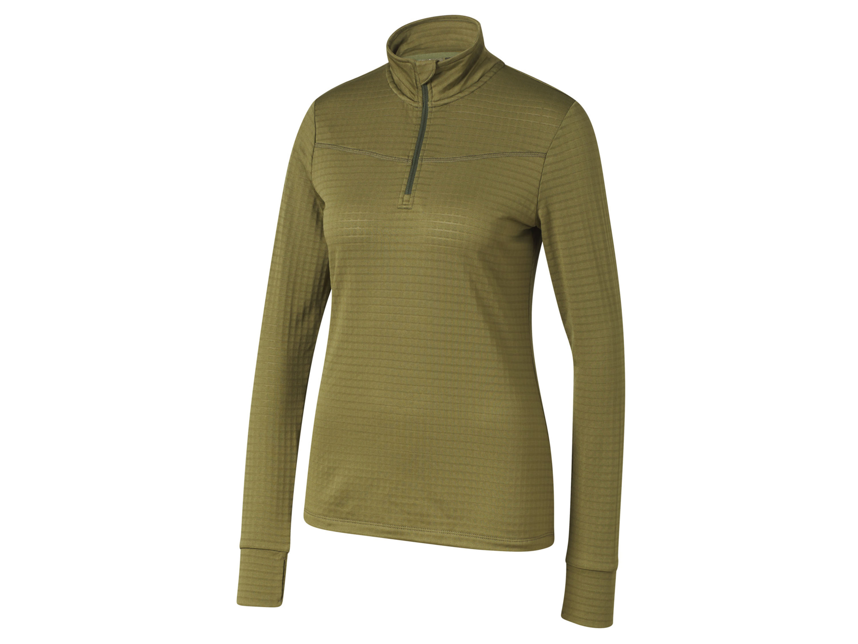 CRIVIT PREMIUM Dames thermoshirt (M (40/42), Kaki)