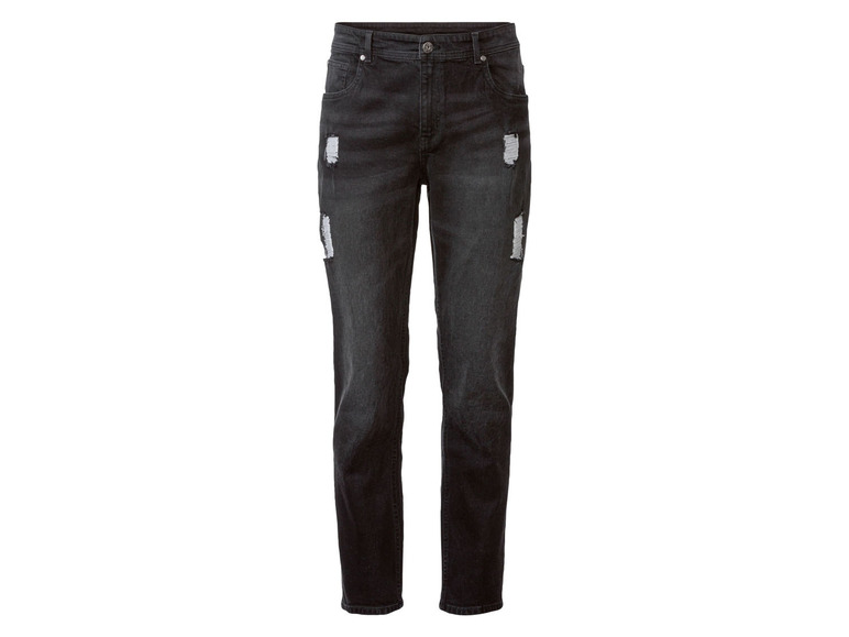 Heren jeans (50 (34/34), Zwart)